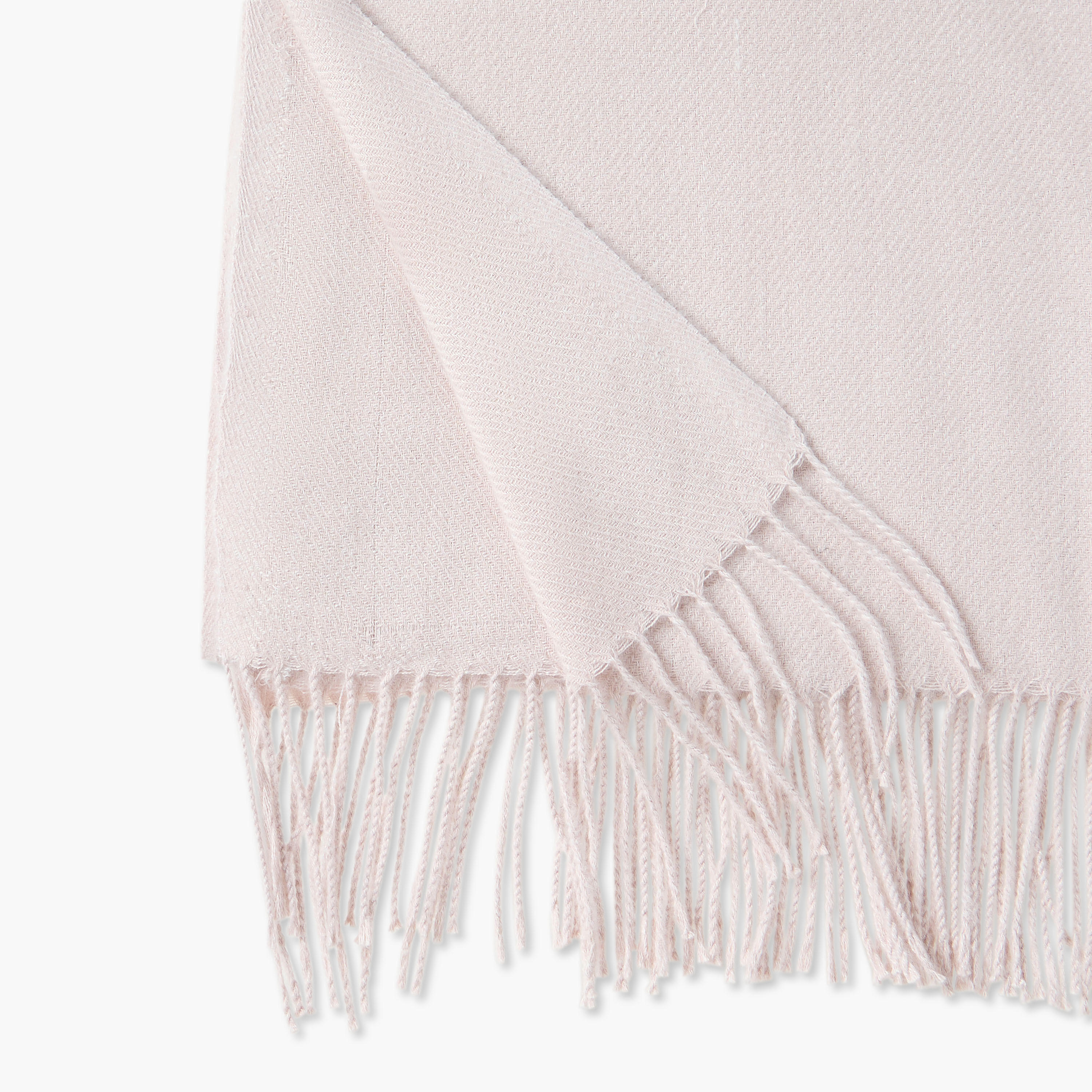وشاح أحمر بتفاصيل شراشيب-women-winterwear-scarves-image-4