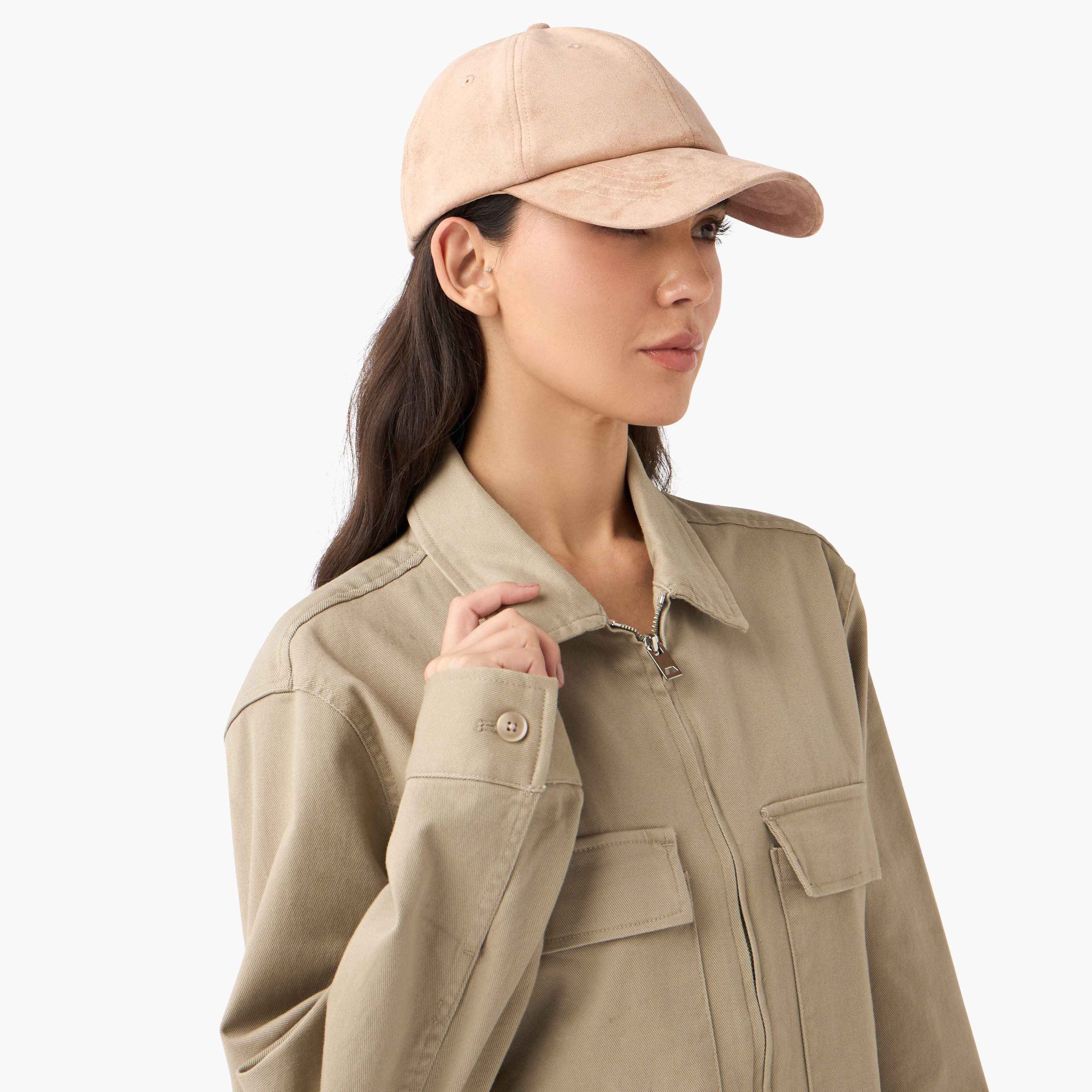 كاب سويدي بشريط إغلاق لاصق-women-clothingaccessories-capsandhats-image-7