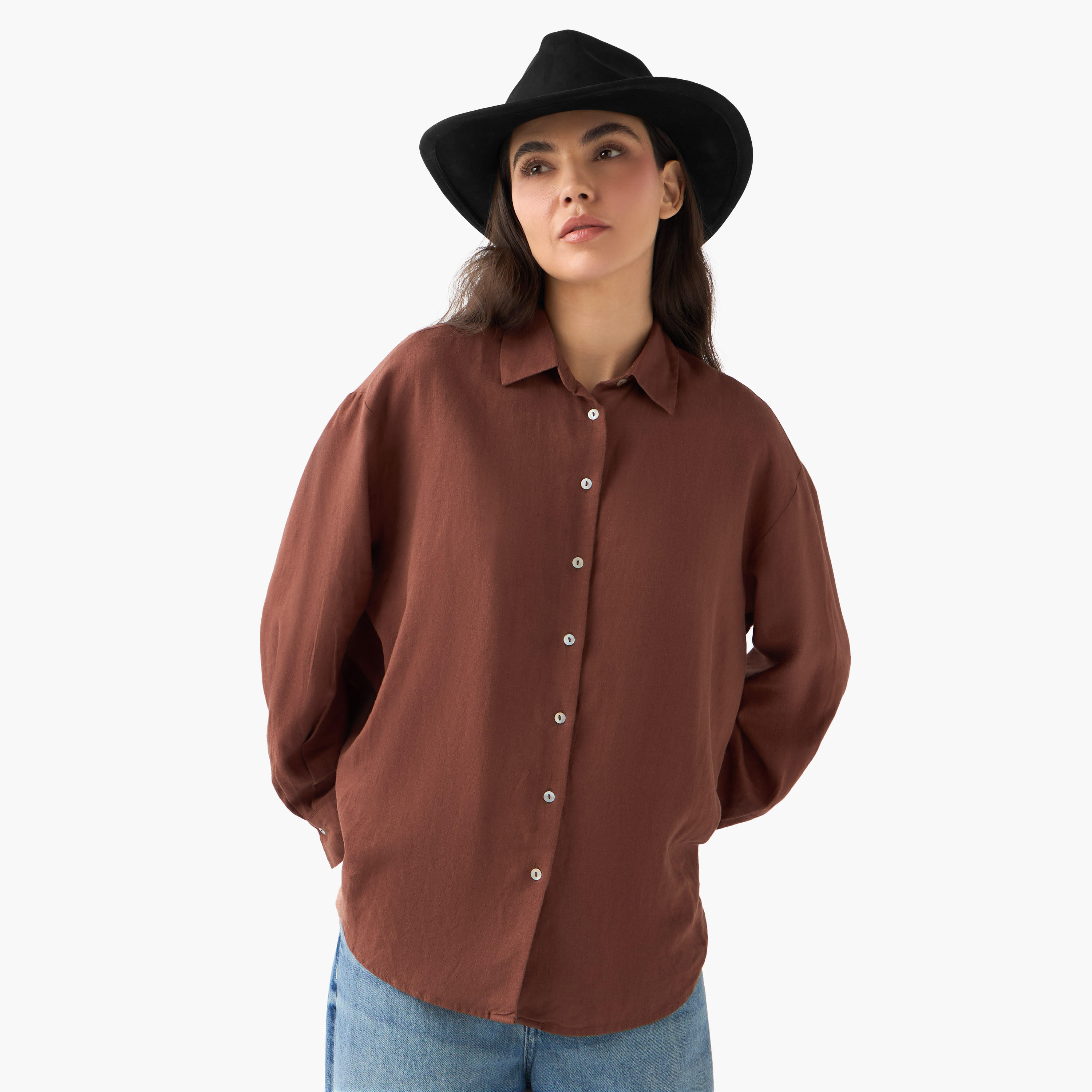 قبعة بحافة مزينة-women-clothingaccessories-capsandhats-image-7