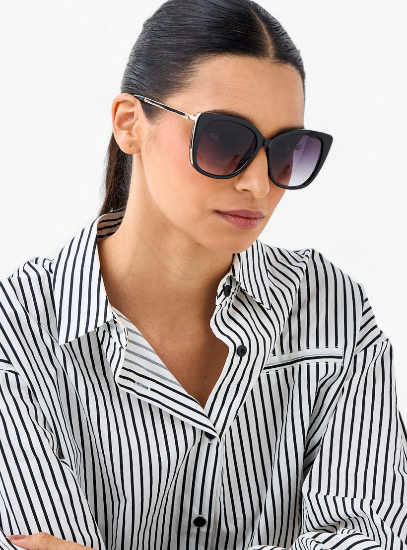 Sunglasses Cat Eye UV Protection Black Lens-women-sunglasses-image-2