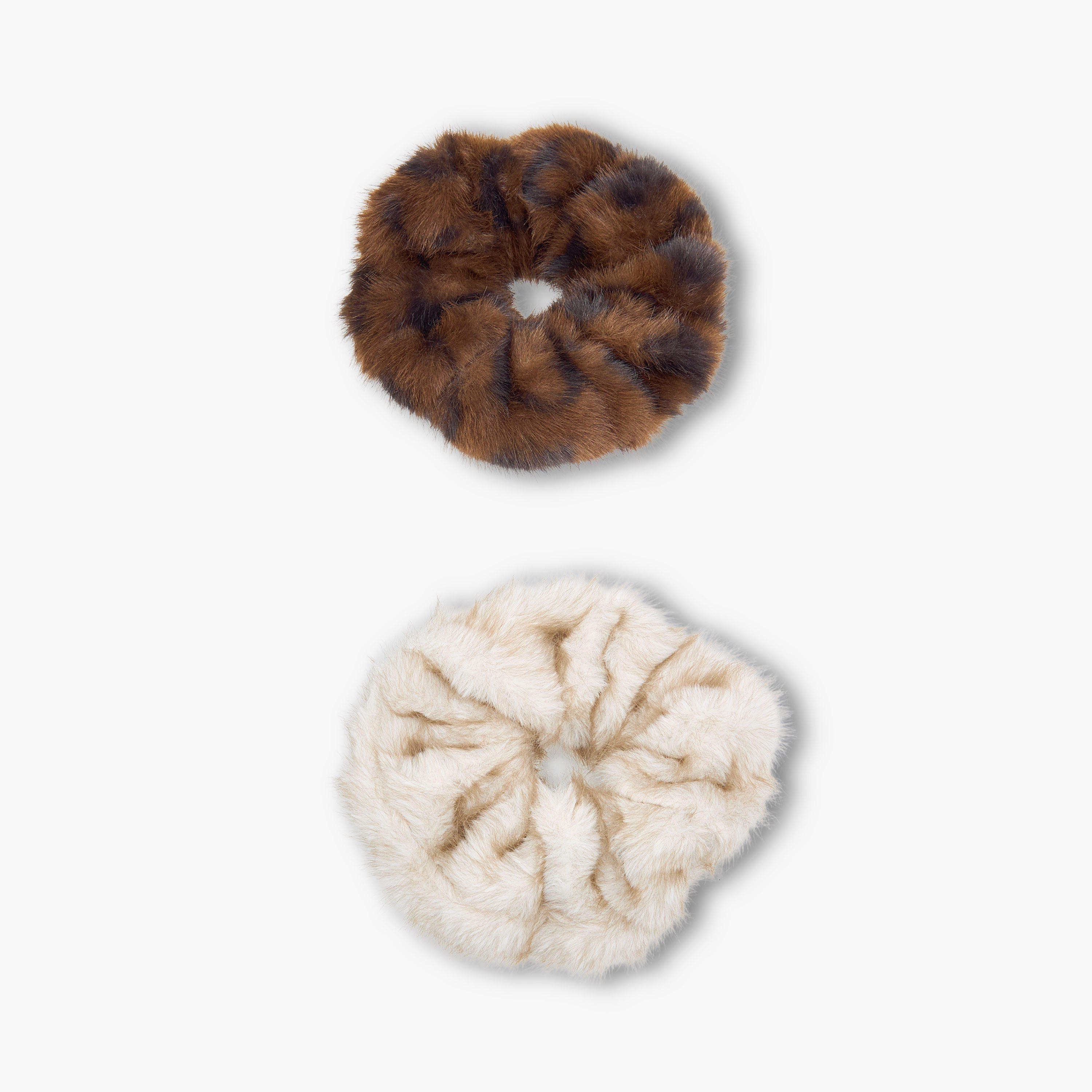 طقم ربطات شعر فرو من قطعتين-women-hairaccessories-scrunchies-image-5