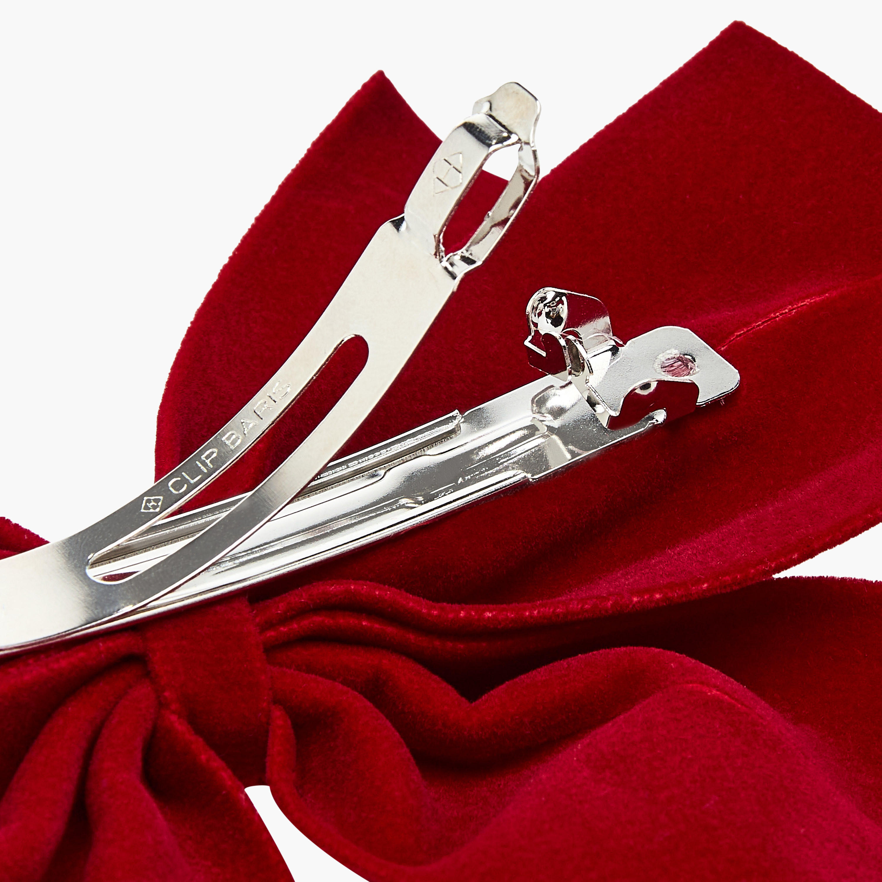 Bow Hair Clip with Pearl Embellished Trim-women-hairaccessories-clips-image-3