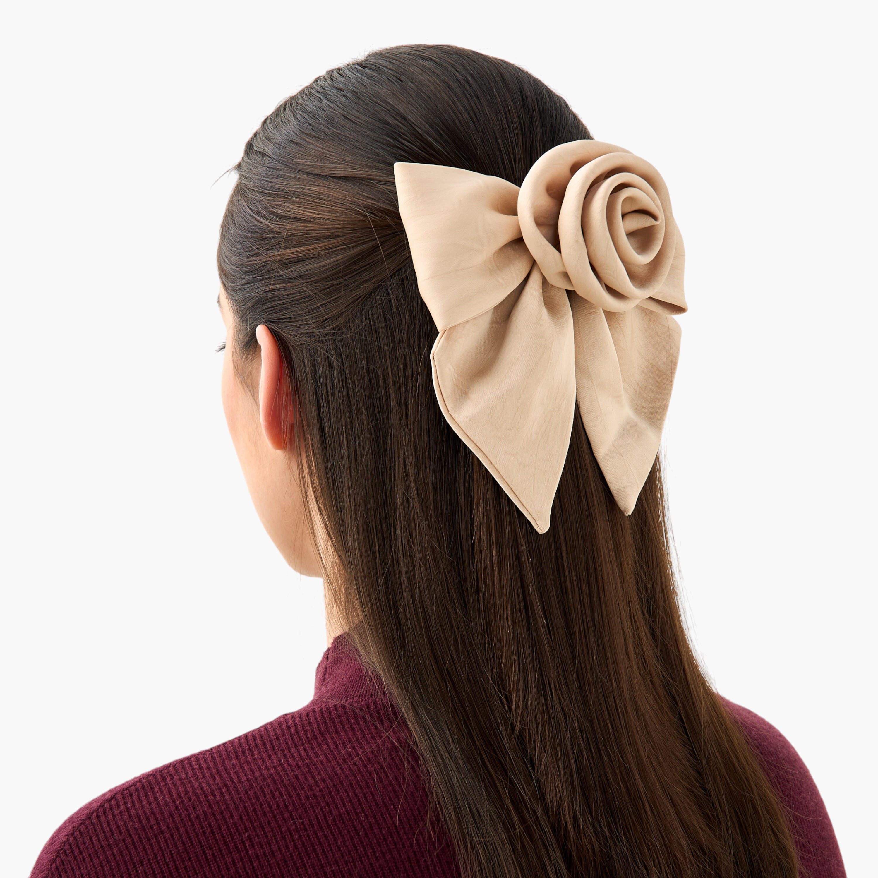 مشبك شعر على شكل فيونكة وزهرة-women-hairaccessories-clips-image-2