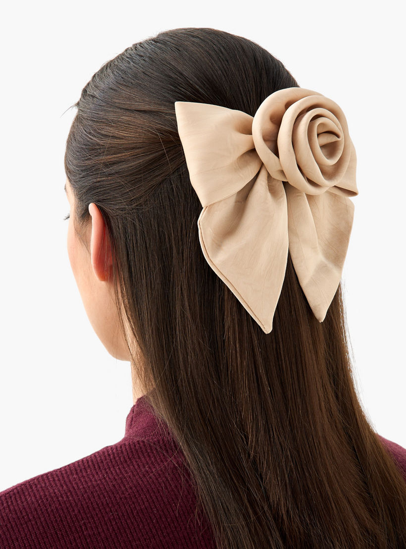 مشبك شعر على شكل فيونكة وزهرة-women-hairaccessories-clips-image-2