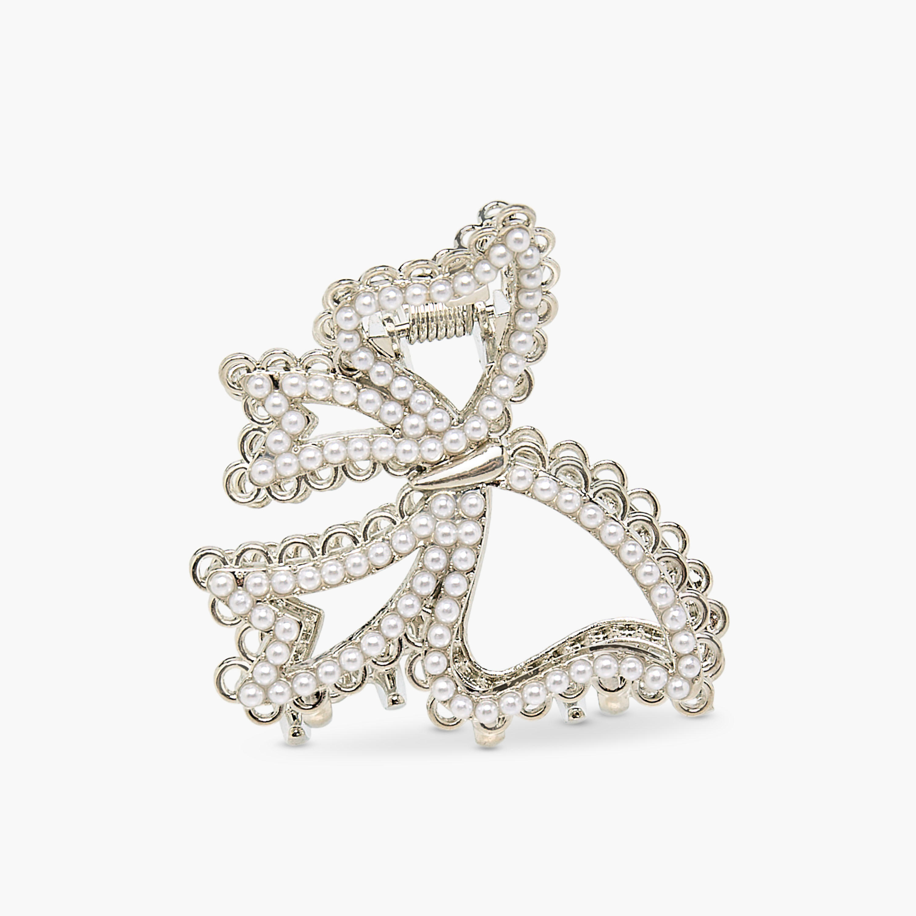 مشبك شعر بتفاصيل لؤلؤ - طقم من قطعتين-women-hairaccessories-clamps-image-3
