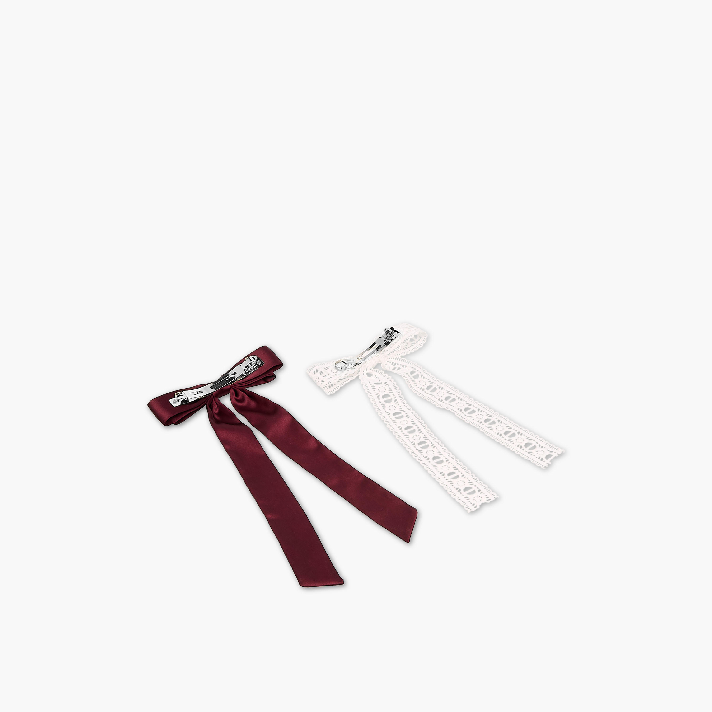 مشابك شعر باريت بزينة فيونكة - عبوة من قطعتين-women-hairaccessories-clips-image-5