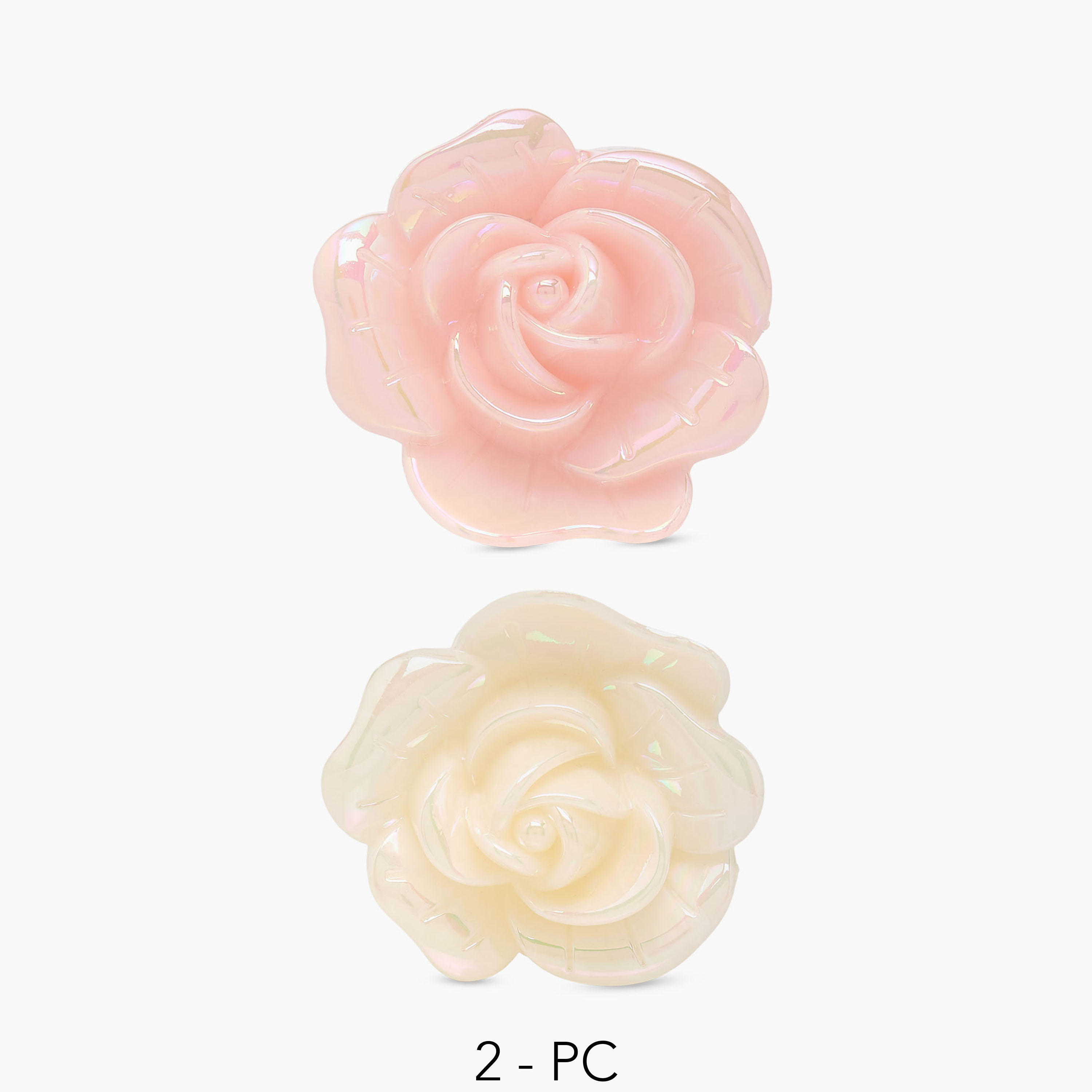 مشابك شعر أزهار - عبوة من قطعتين-women-hairaccessories-clamps-image-1