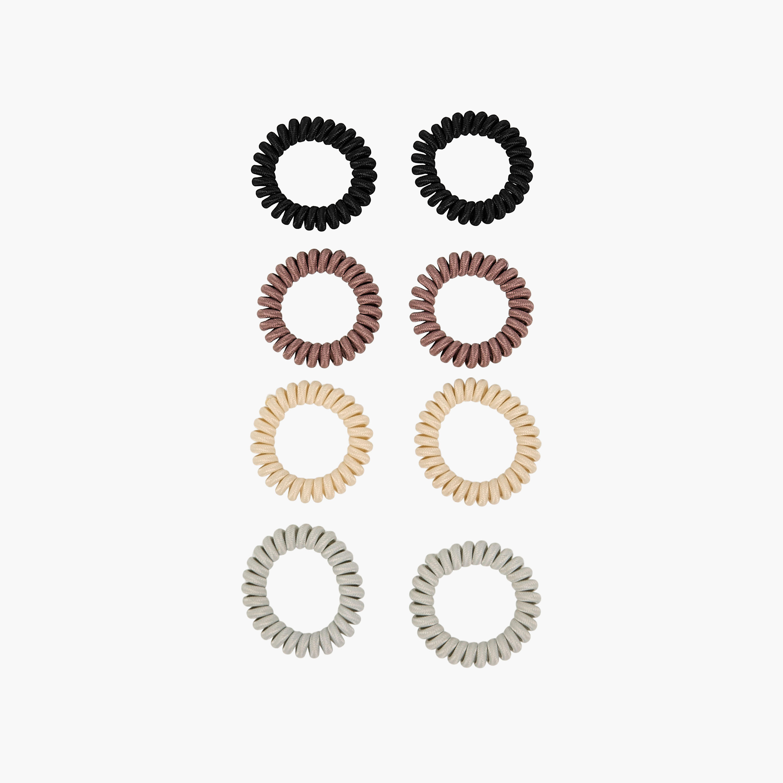 Pack of 8 Fabric Hair Scrunchie-women-hairaccessories-scrunchies-image-3