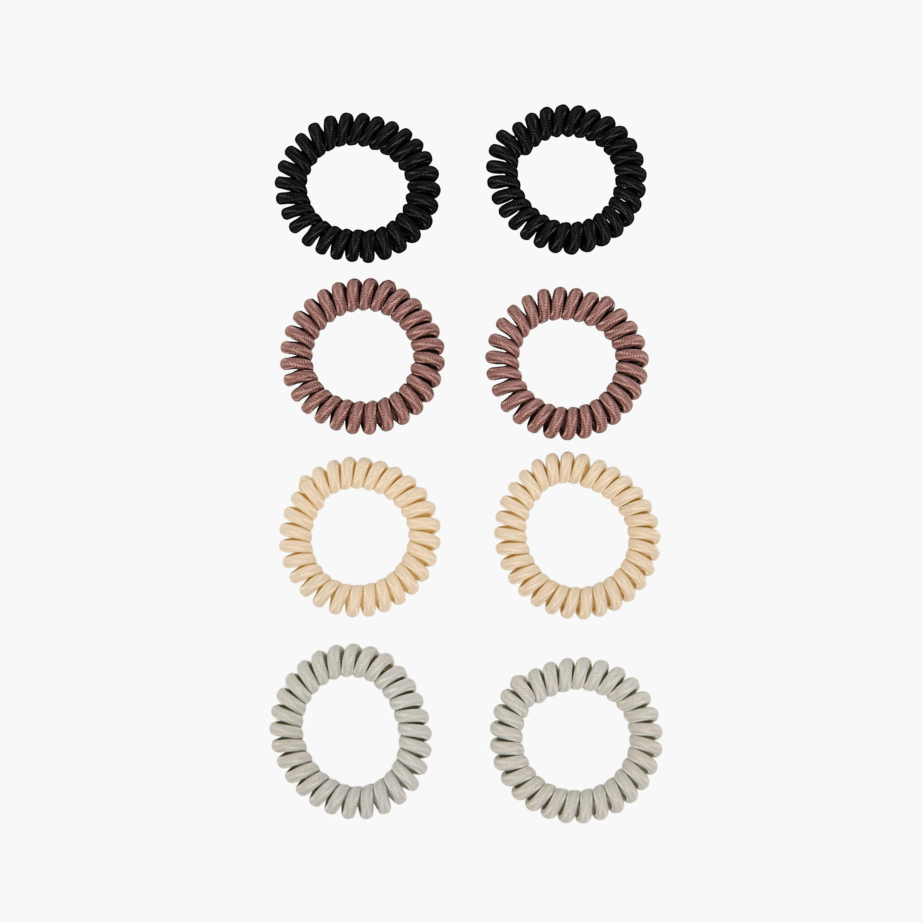 Pack of 8 Fabric Hair Scrunchie-women-hairaccessories-scrunchies-image-4