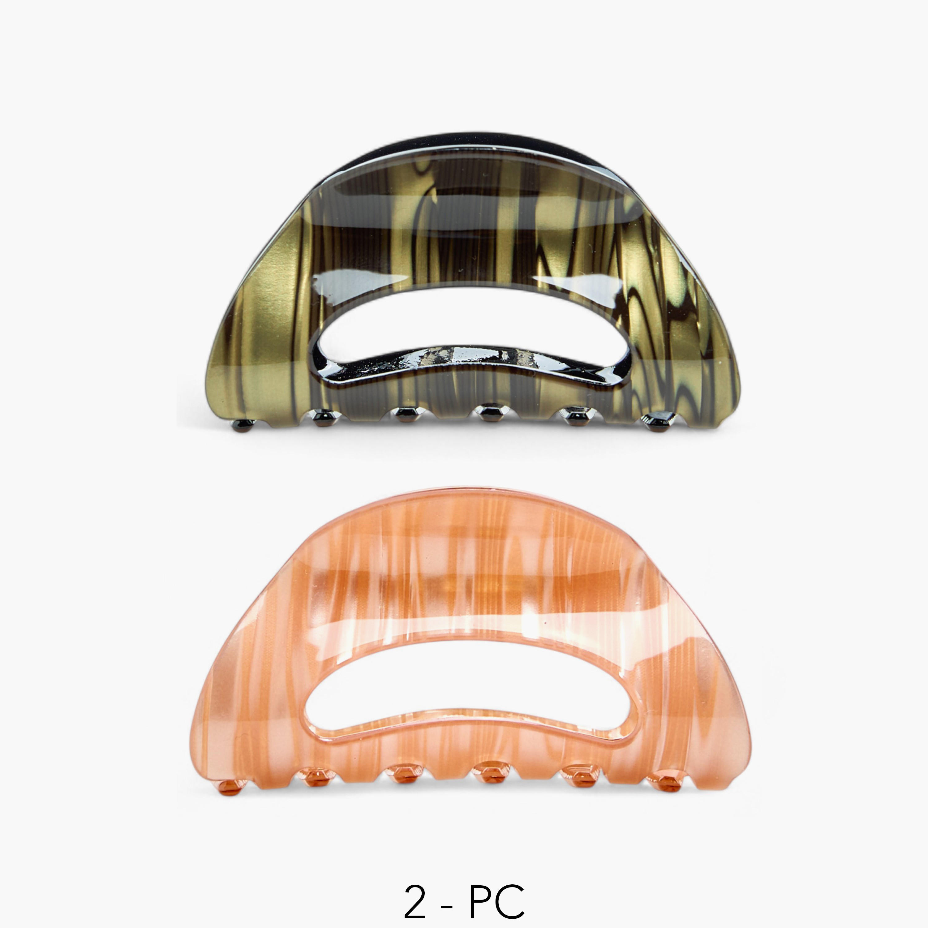 مشبك شعر بتفاصيل مفرغة - طقم من قطعتين-women-hairaccessories-clamps-image-6