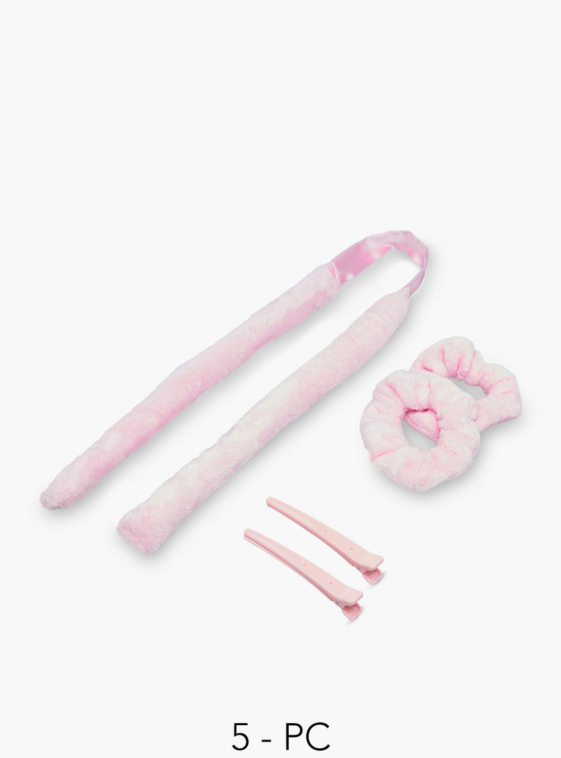 مجموعة أدوات تجعيد شعر بدون حرارة ناعمة من جلوو-women-hairaccessories-sets-image-1