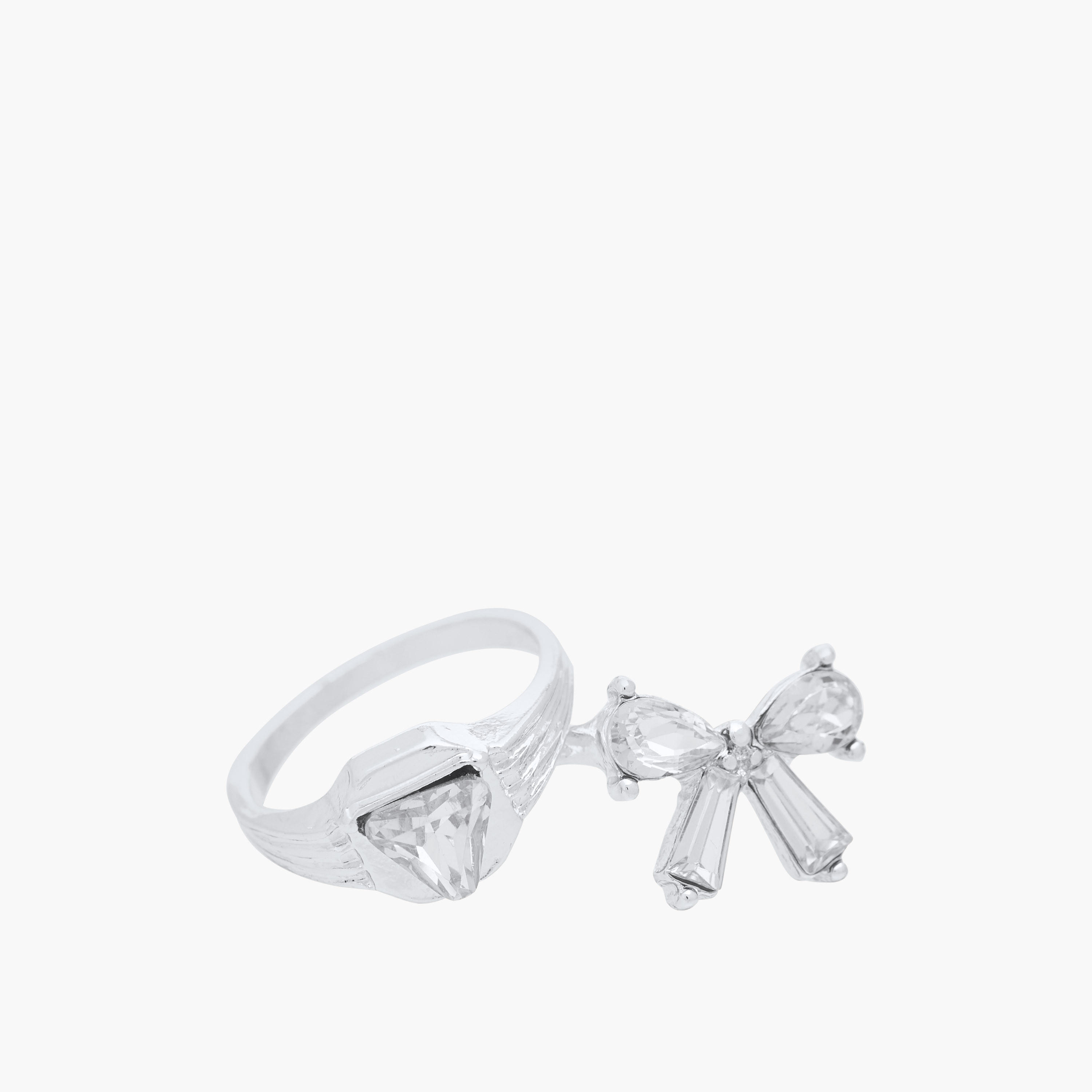 Set of 5 - Embellished Ring-women-watchesandjewellery-jewellery-rings-image-4
