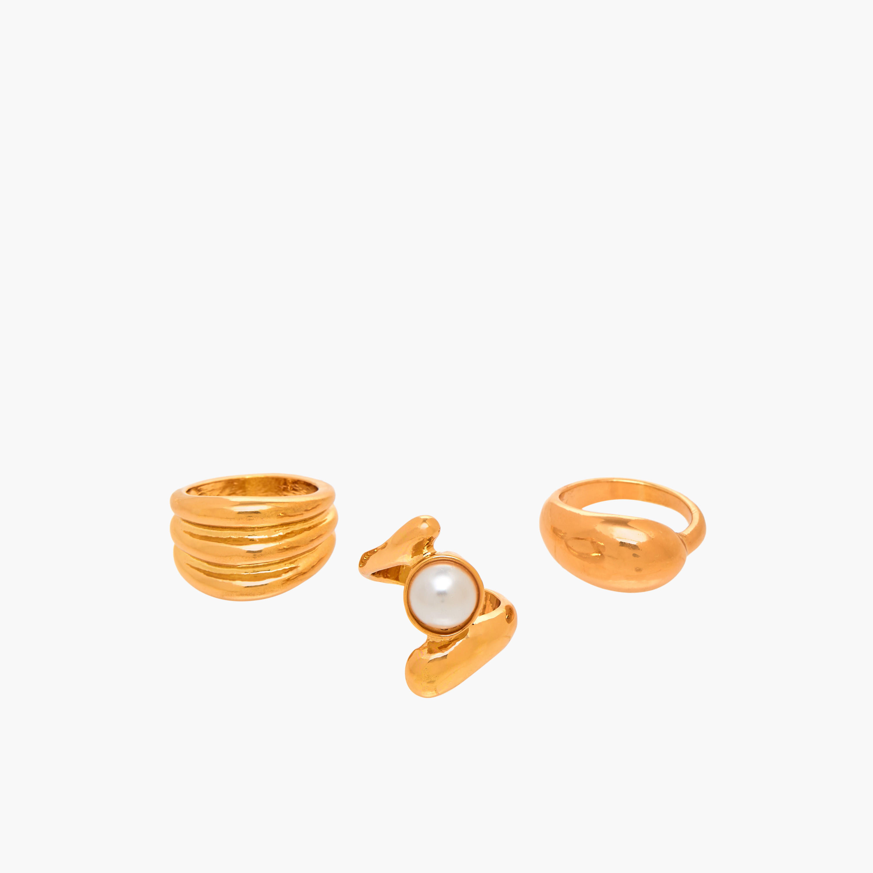 خواتم معدن - طقم من 3-women-watchesandjewellery-jewellery-rings-image-3