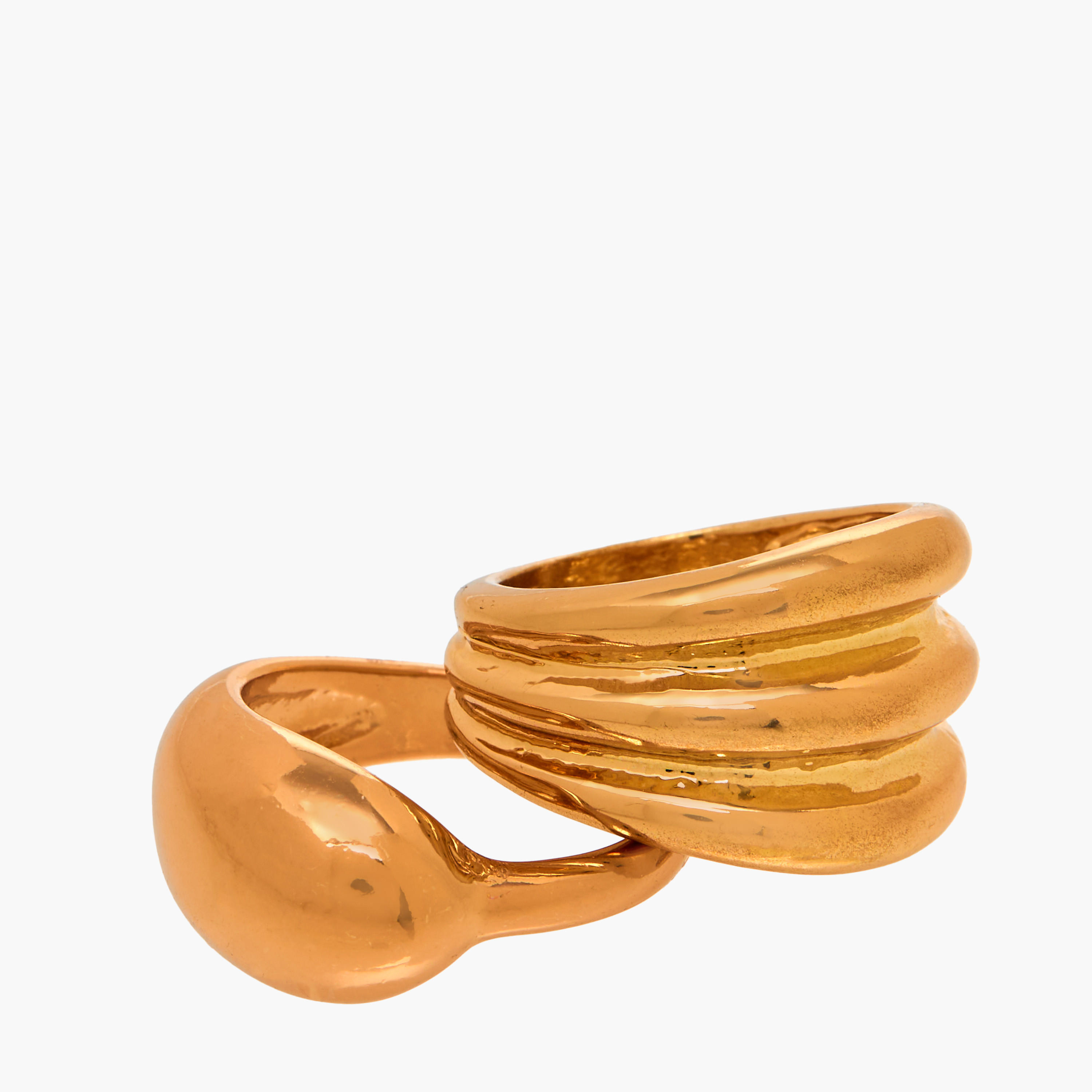 خواتم معدن - طقم من 3-women-watchesandjewellery-jewellery-rings-image-1