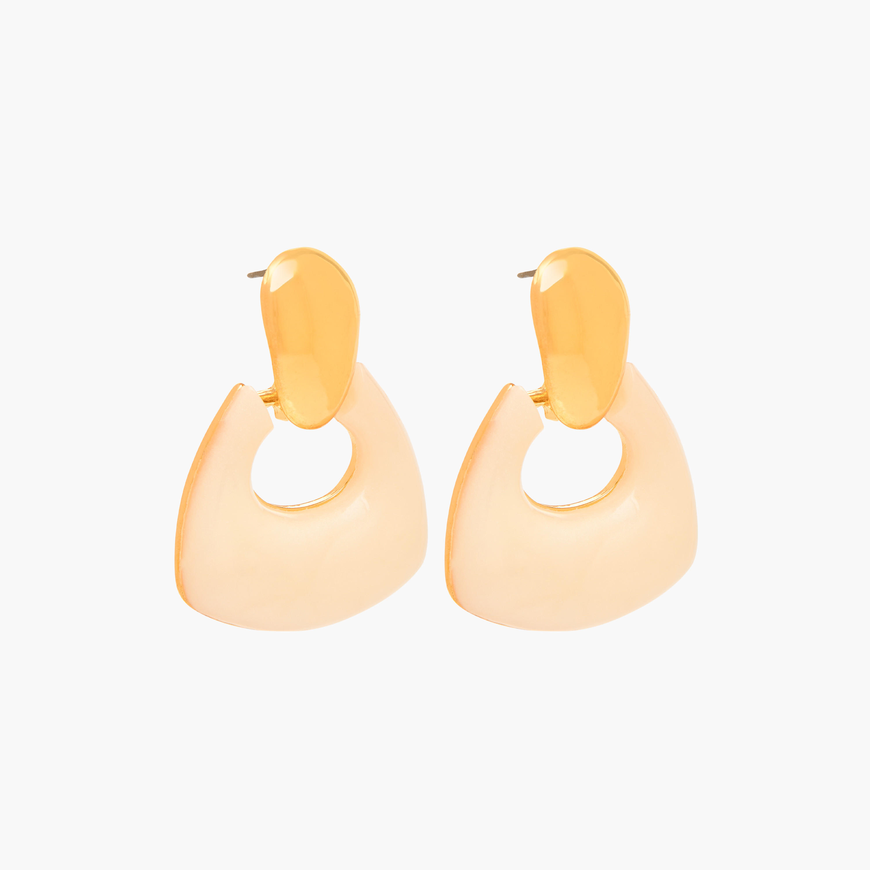 أقراط معدنية مرصعة بمكبس إغلاق خلفي-women-watchesandjewellery-jewellery-earrings-image-3