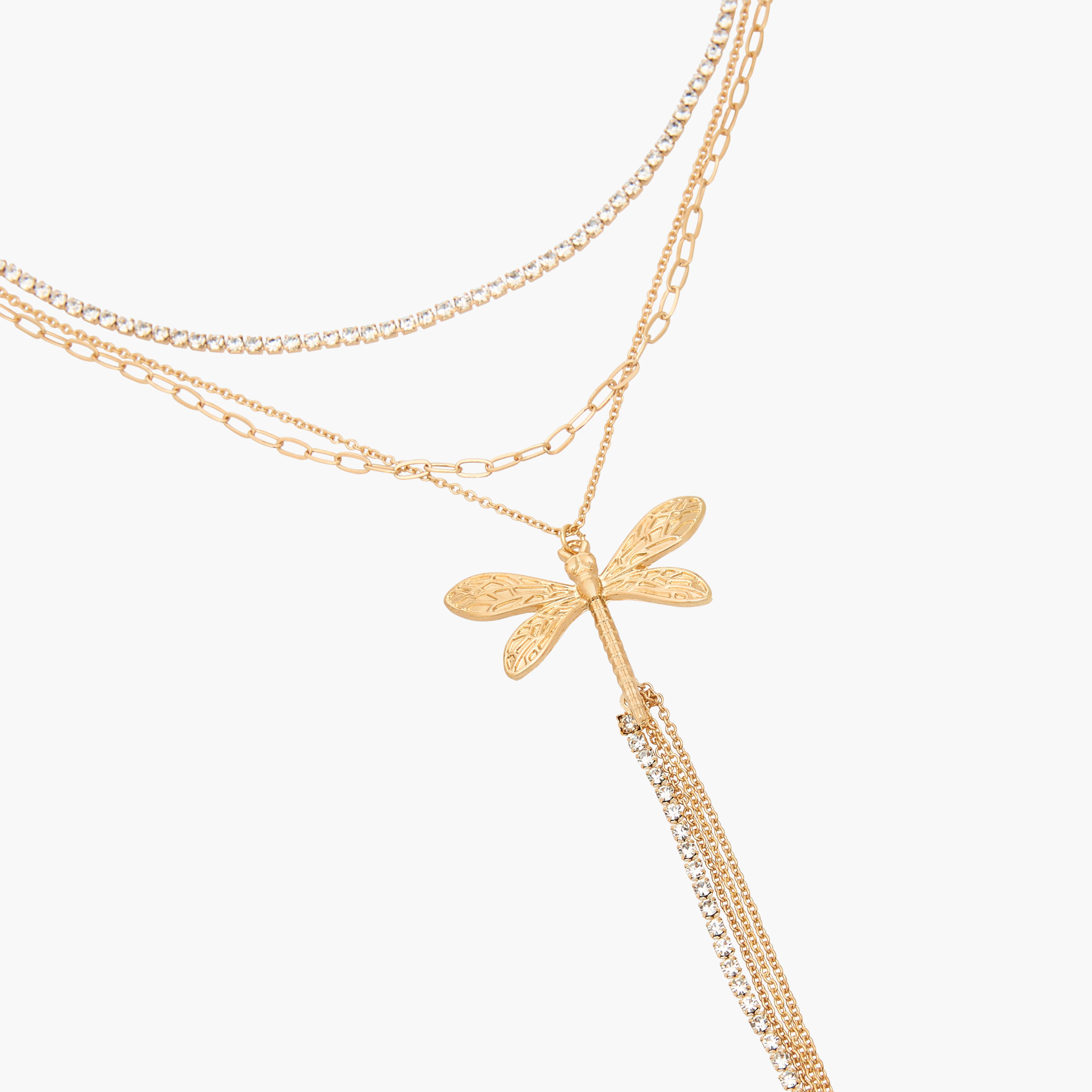 Set of 3 - Butterfly Pendant Layered Necklace with Lobster Clasp Closure-women-watchesandjewellery-jewellery-necklacesandpendants-image-6