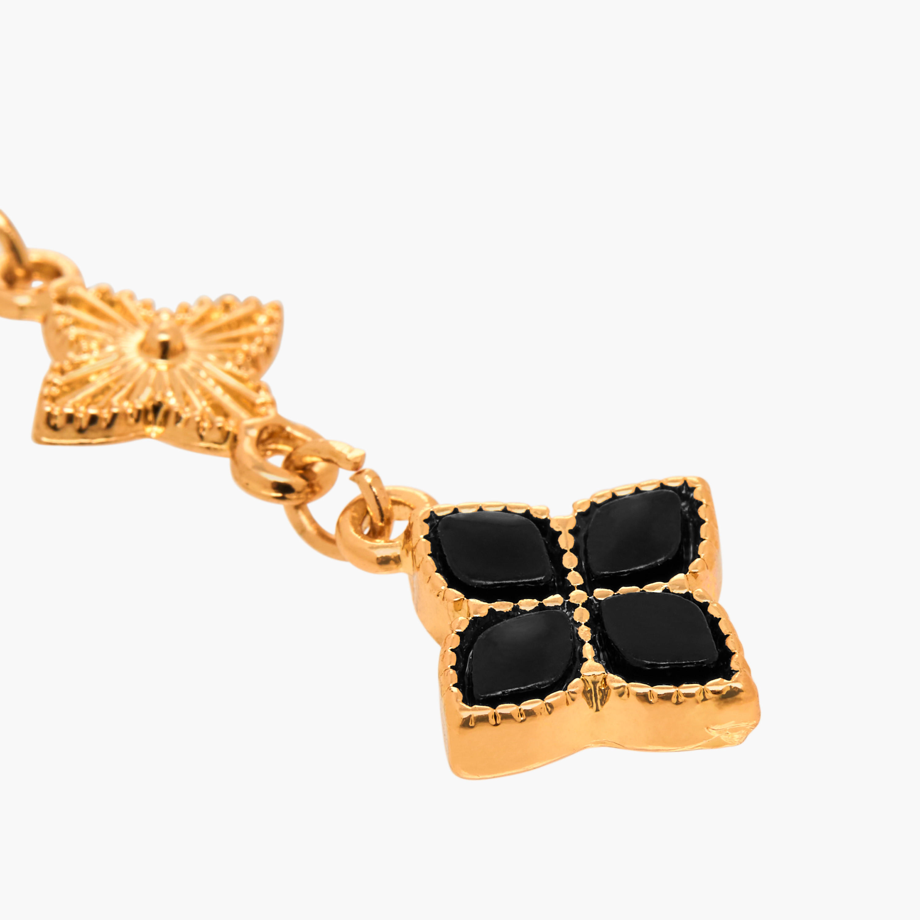 أقراط معدن متدلية مع خطاف-women-watchesandjewellery-jewellery-earrings-image-5