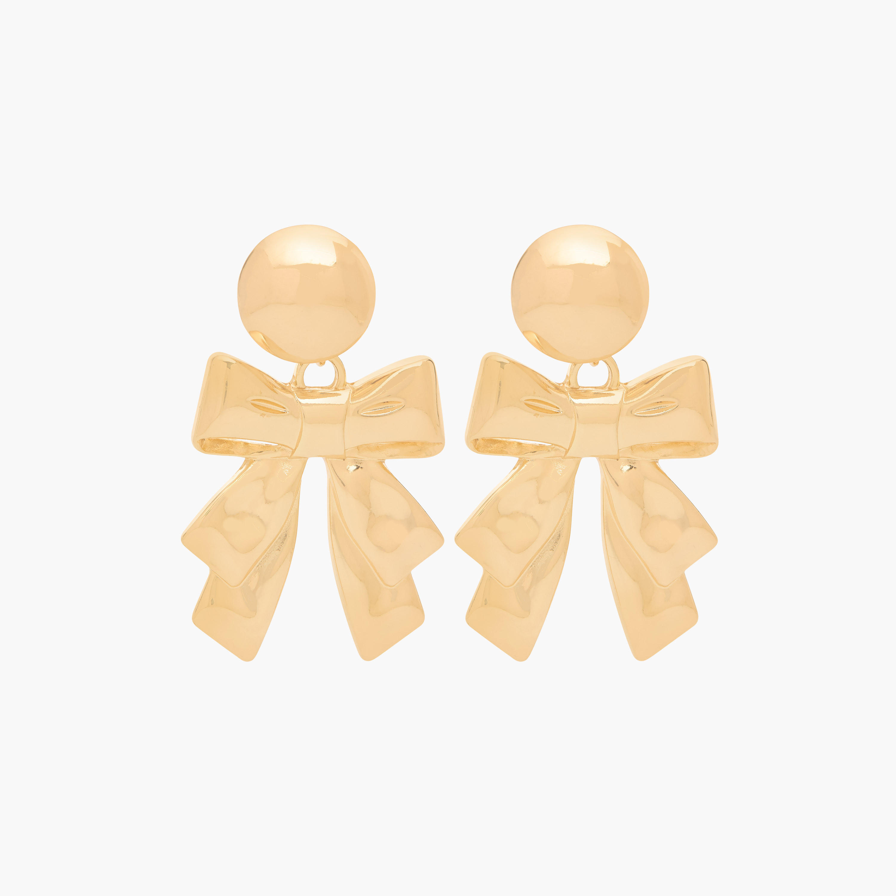 Bow Accent Earrings with Pushback Closure-women-watchesandjewellery-jewellery-earrings-image-1