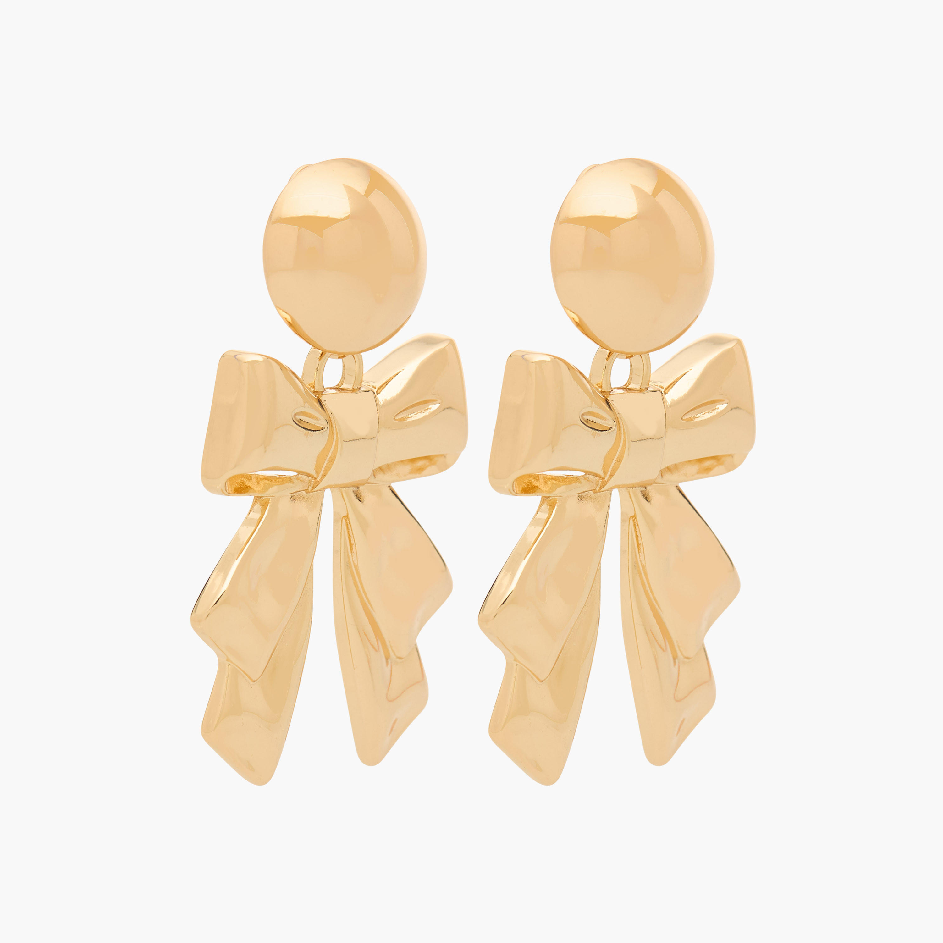 Bow Accent Earrings with Pushback Closure-women-watchesandjewellery-jewellery-earrings-image-2