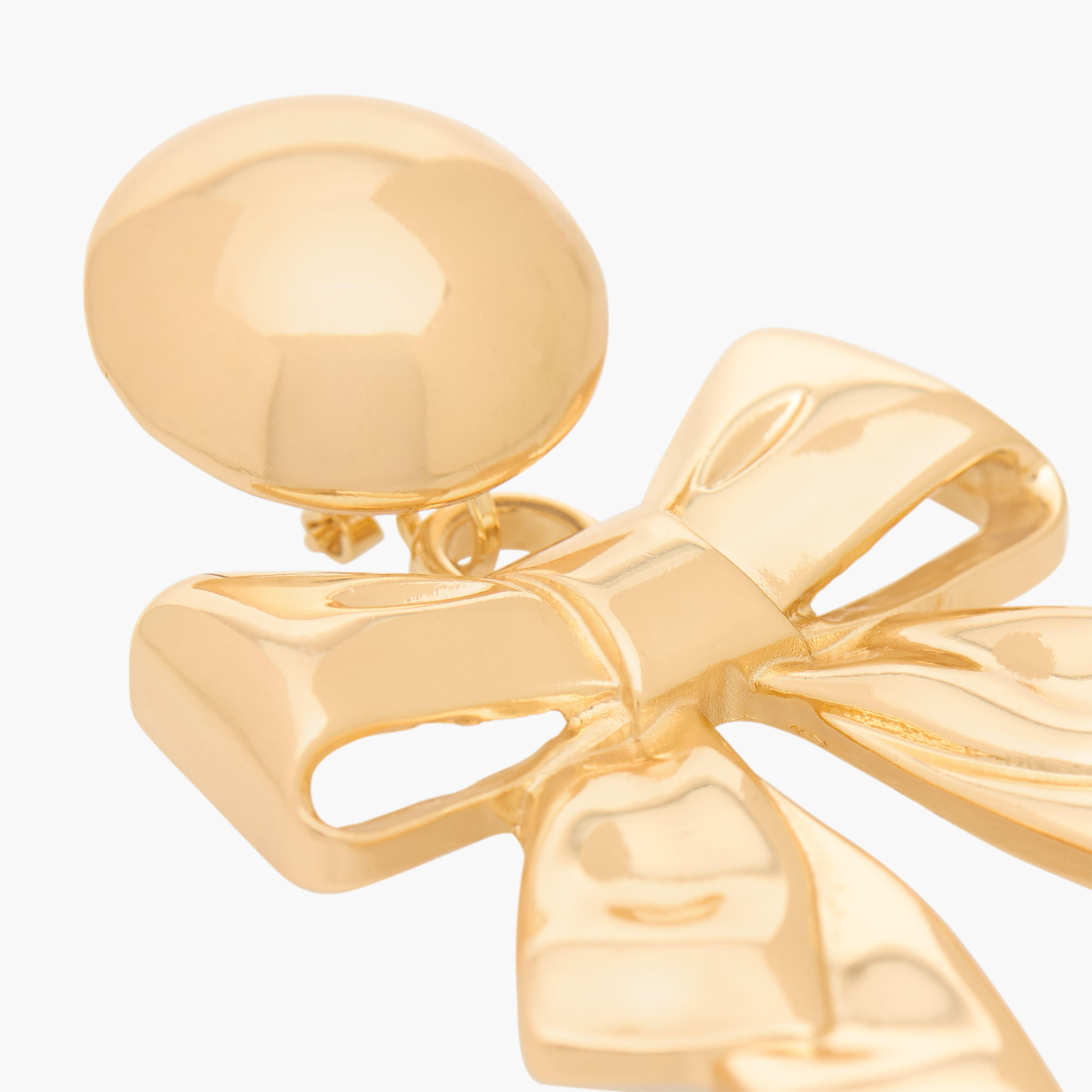 Bow Accent Earrings with Pushback Closure-women-watchesandjewellery-jewellery-earrings-image-4