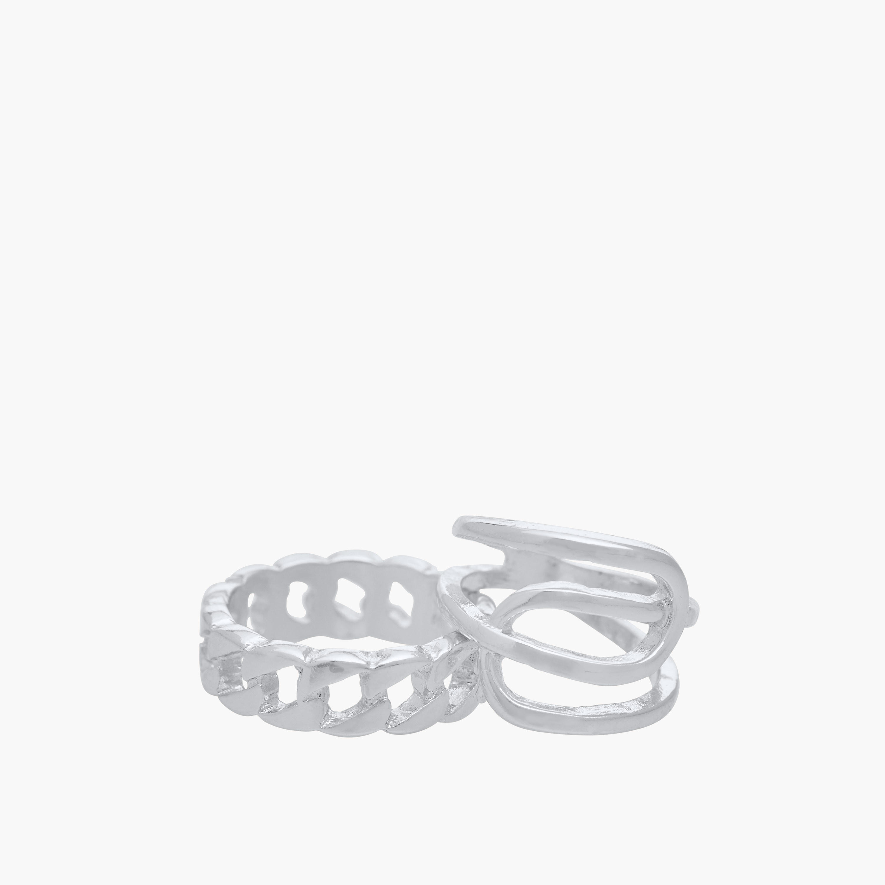 خواتم ميتاليك - طقم 7 قطع-women-watchesandjewellery-jewellery-rings-image-4