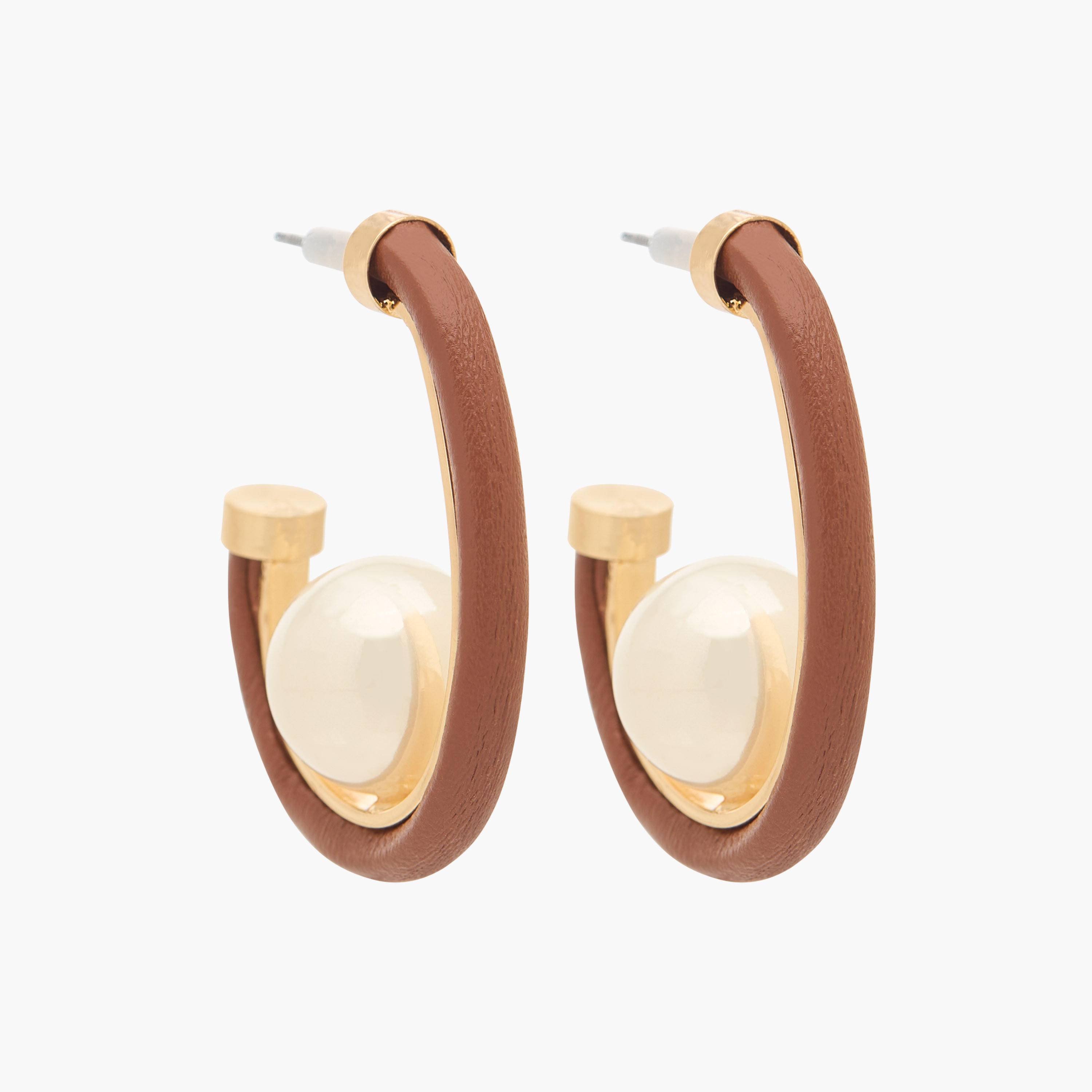 حلق مزين بمكبس إغلاق خلفي-women-watchesandjewellery-jewellery-earrings-image-5