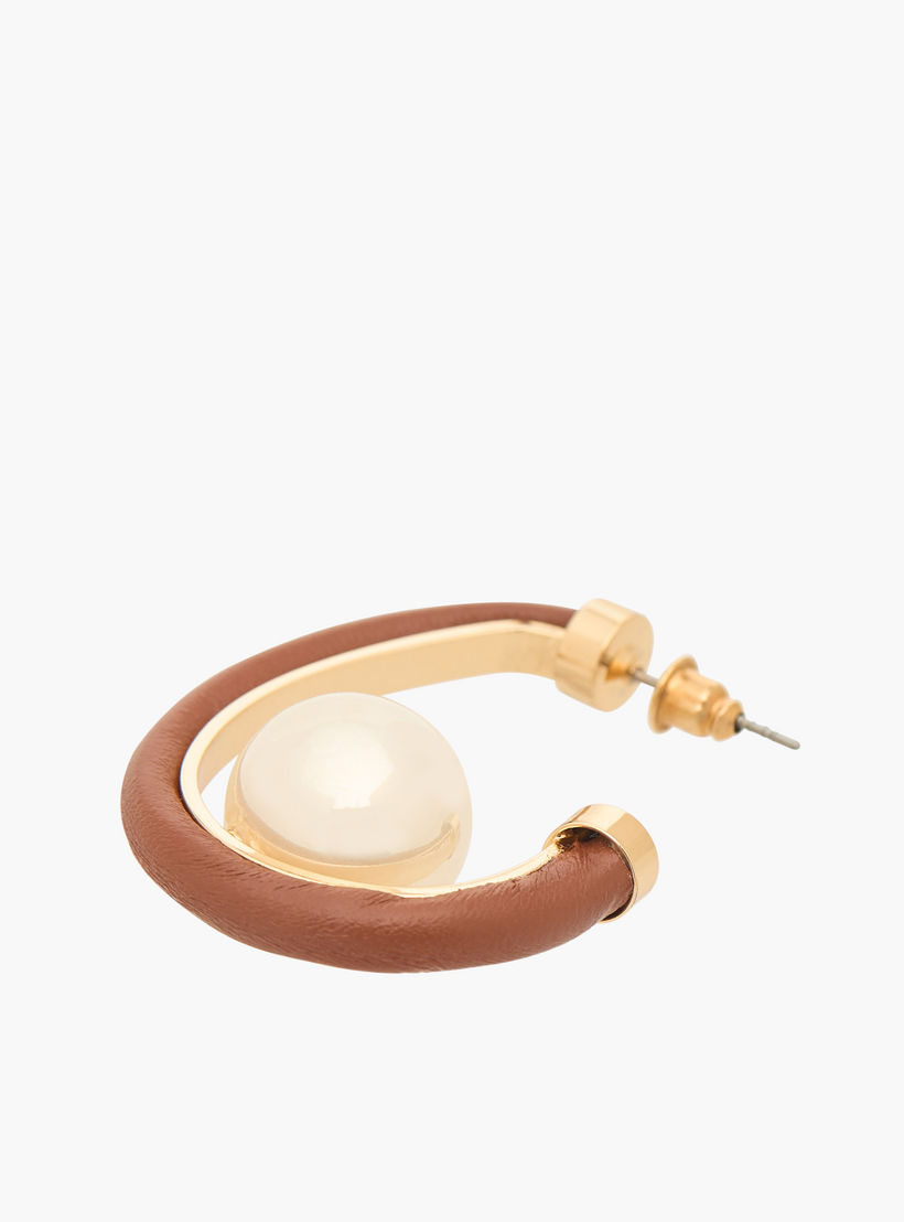 حلق مزين بمكبس إغلاق خلفي-women-watchesandjewellery-jewellery-earrings-image-4