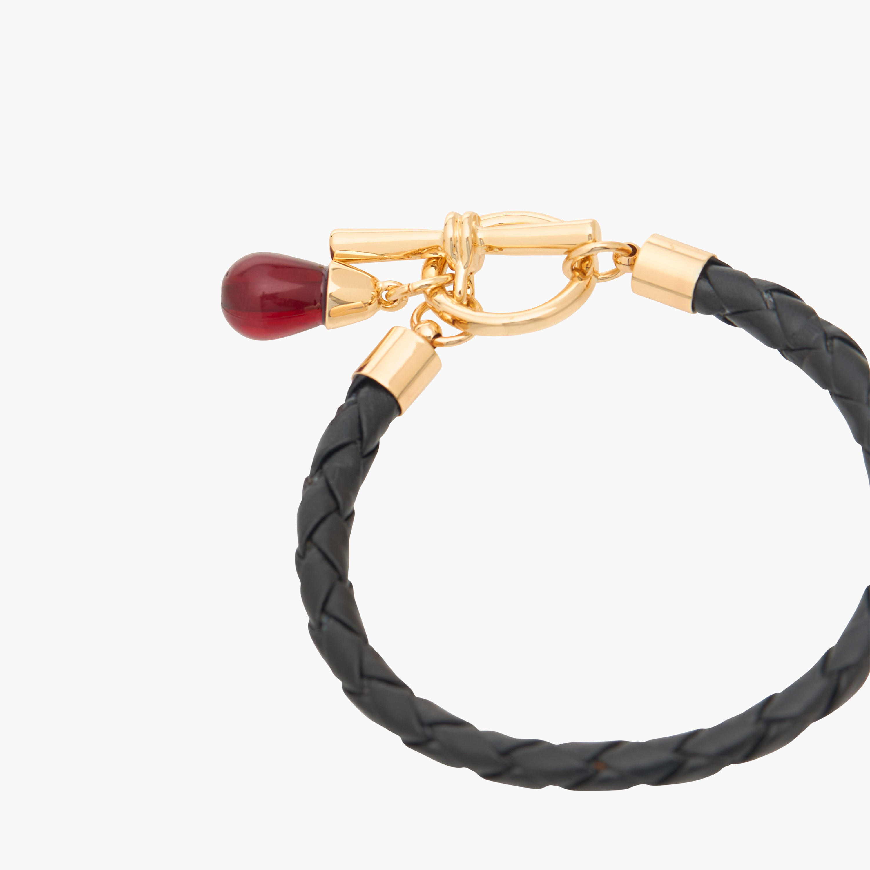 Textured Bracelet with Toggle Clasp-women-watchesandjewellery-jewellery-banglesandbracelets-image-4