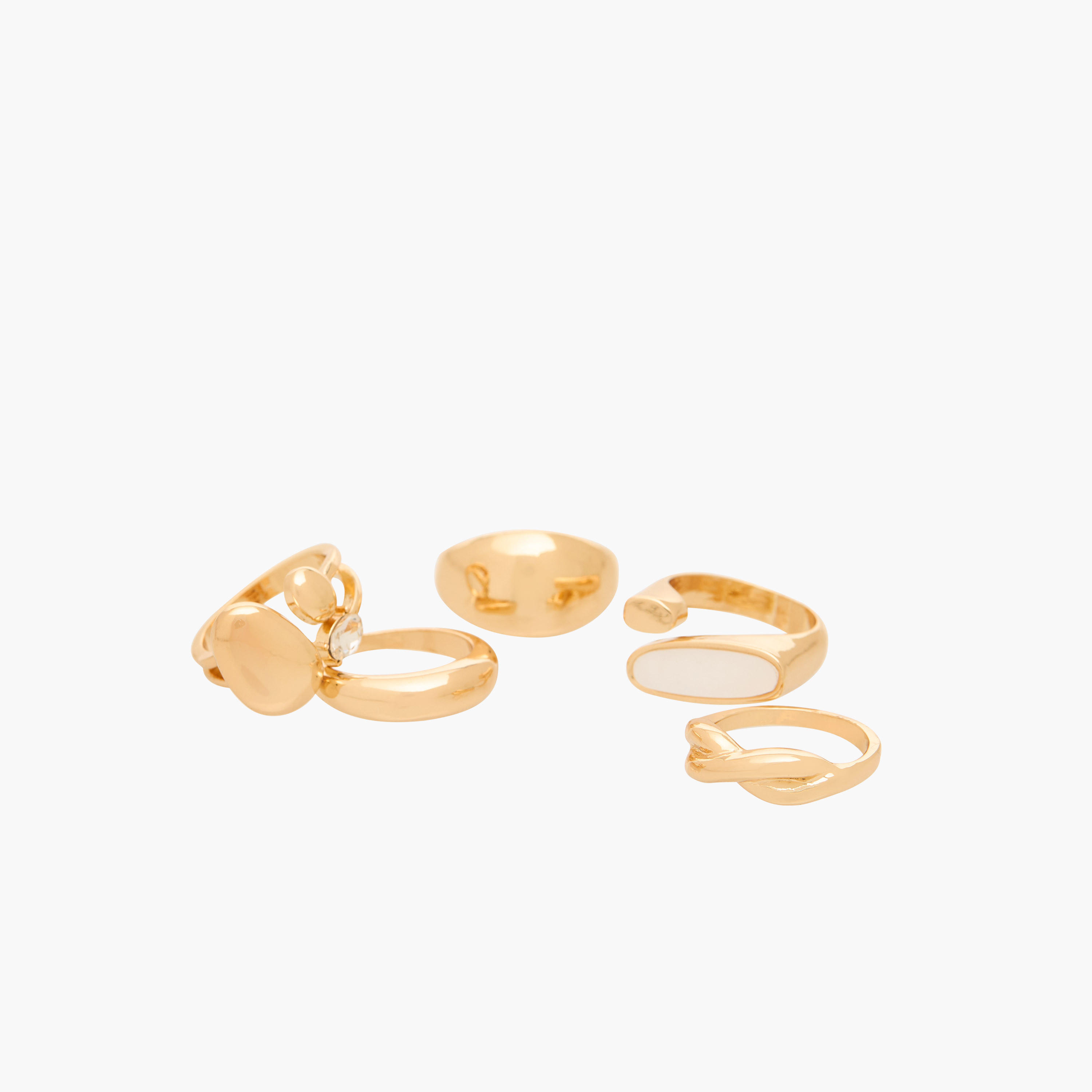 Pack of 5 - Assorted Rings-women-watchesandjewellery-jewellery-rings-image-2