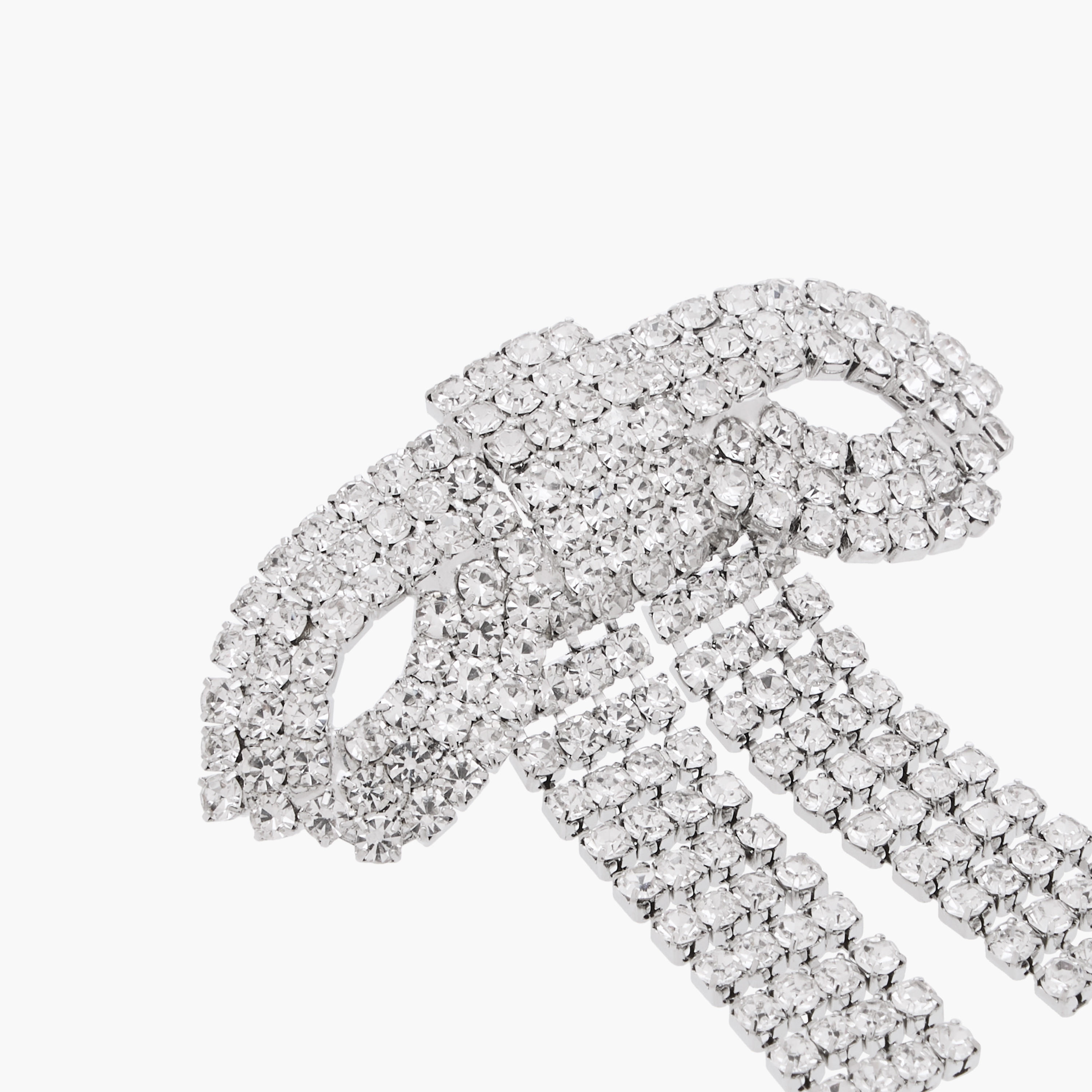 Embellished Bow Earrings with Pushback Closure-women-watchesandjewellery-jewellery-earrings-image-4