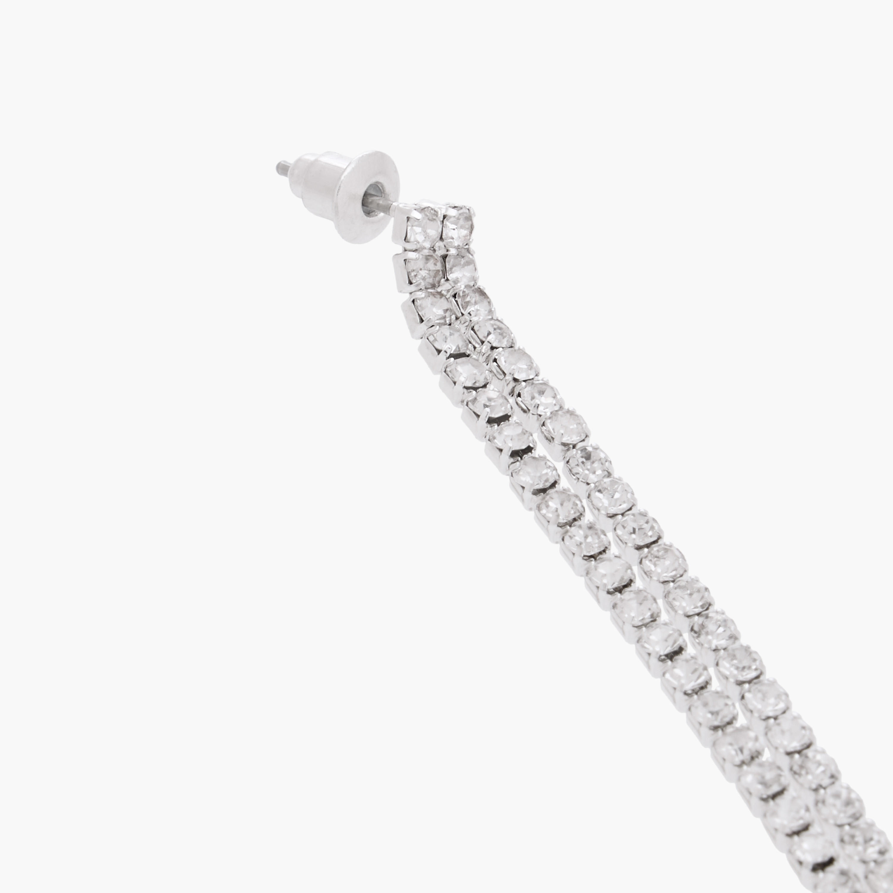 حلقان مزينة بأحجار الراين بمكبس إغلاق خلفي - طقم من زوجين-women-watchesandjewellery-jewellery-earrings-image-6