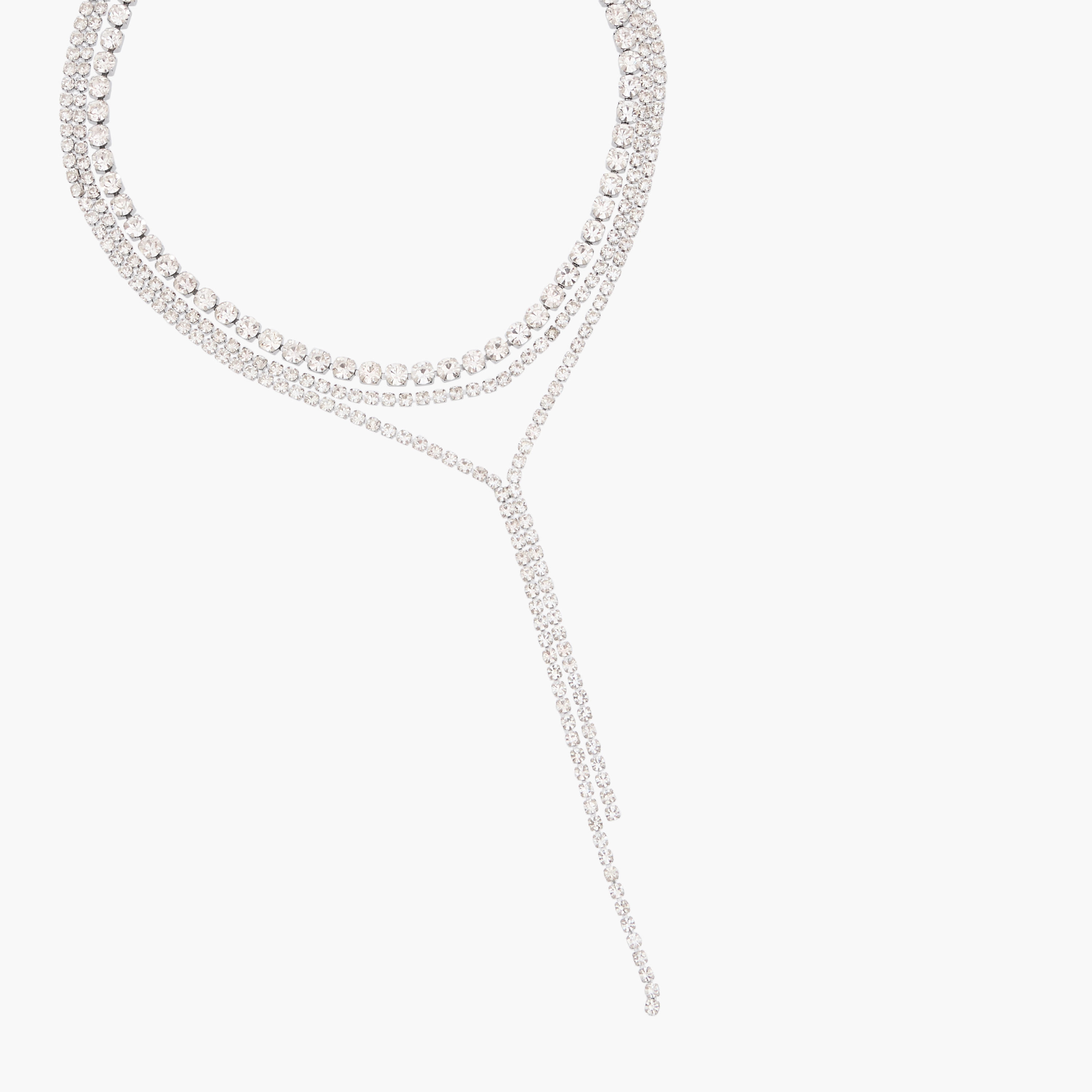 Layered Necklace with Stone Embellishments-women-watchesandjewellery-jewellery-necklacesandpendants-image-3