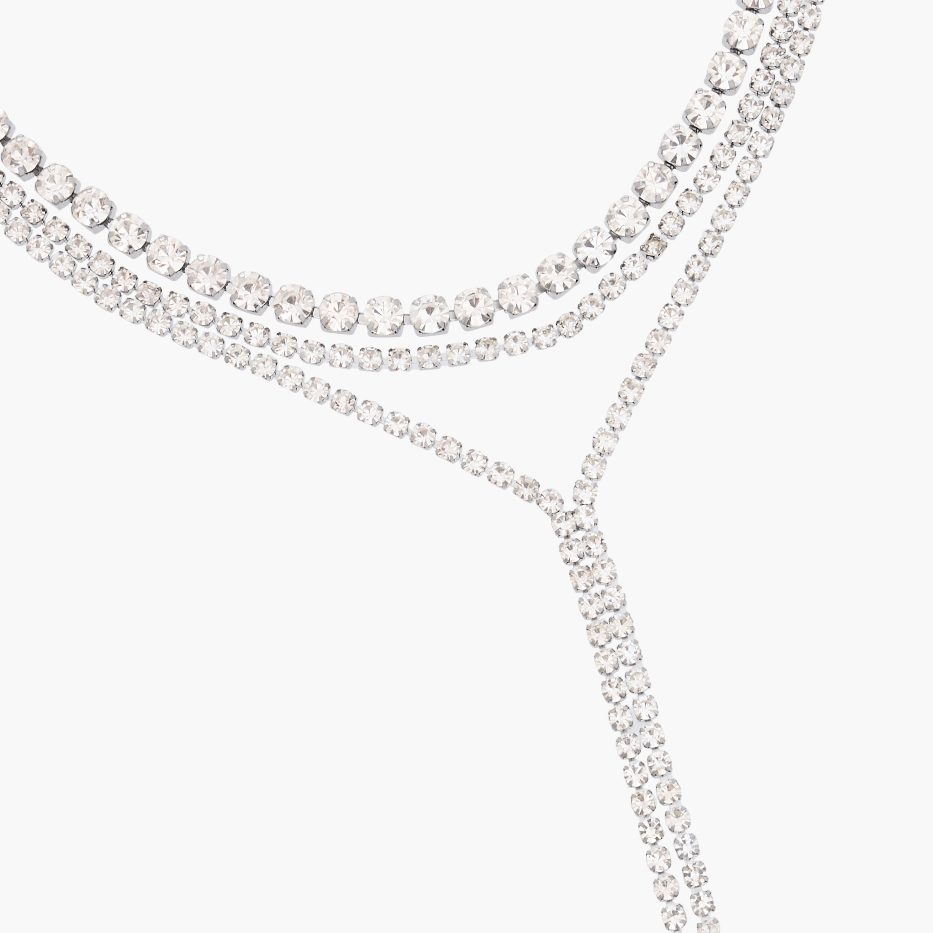 Layered Necklace with Stone Embellishments-women-watchesandjewellery-jewellery-necklacesandpendants-image-4
