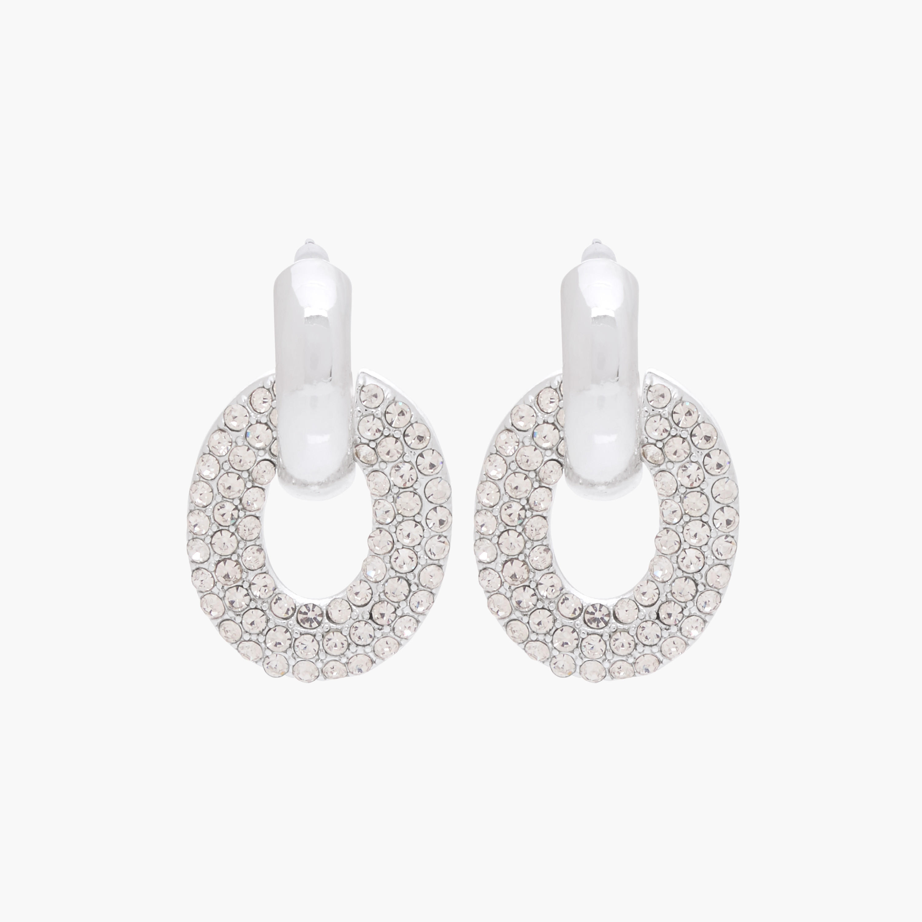 Embellished Earrings with Pushback Closure-women-watchesandjewellery-jewellery-earrings-image-1