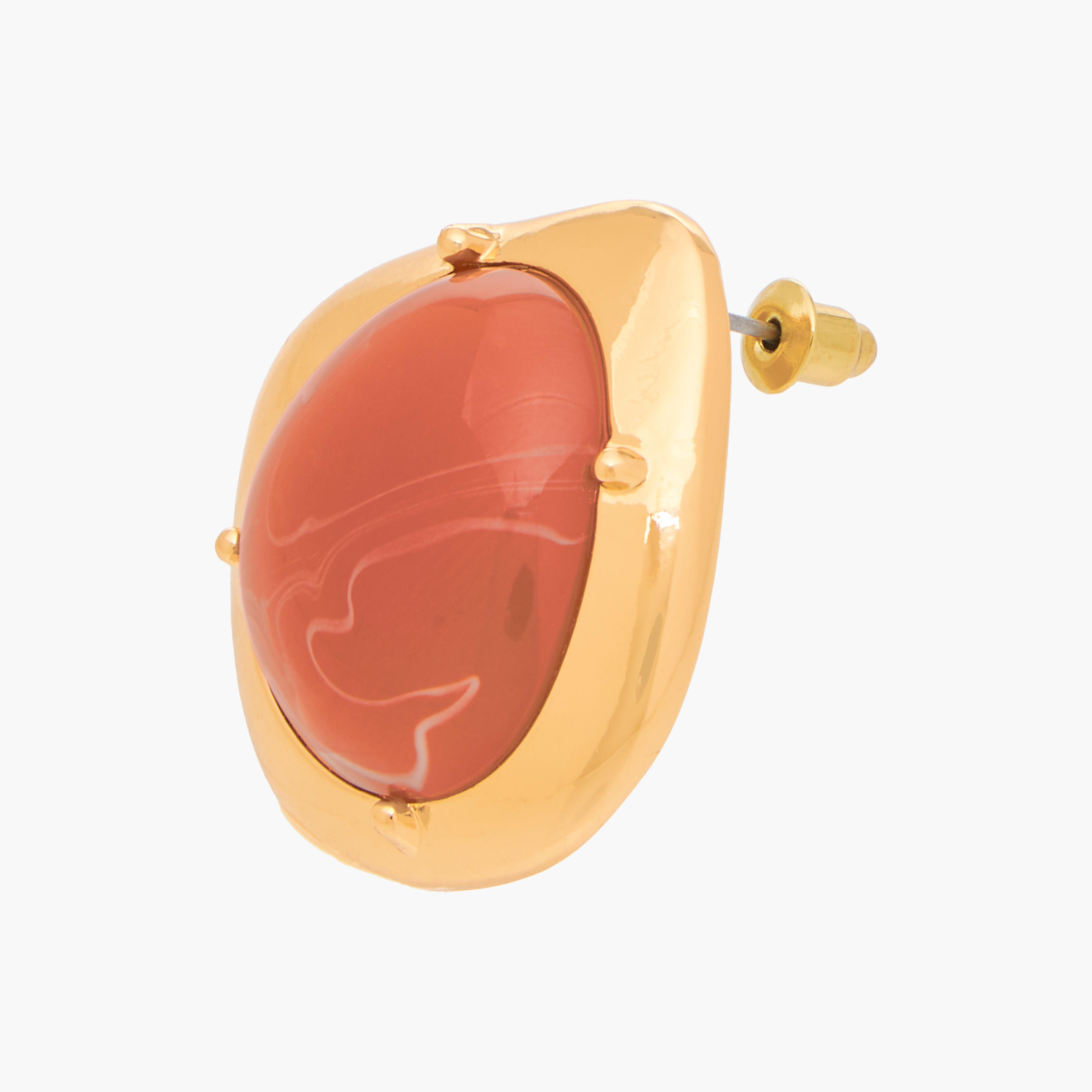 Resin Drop Earrings with Pushback Closure-women-watchesandjewellery-jewellery-earrings-image-4