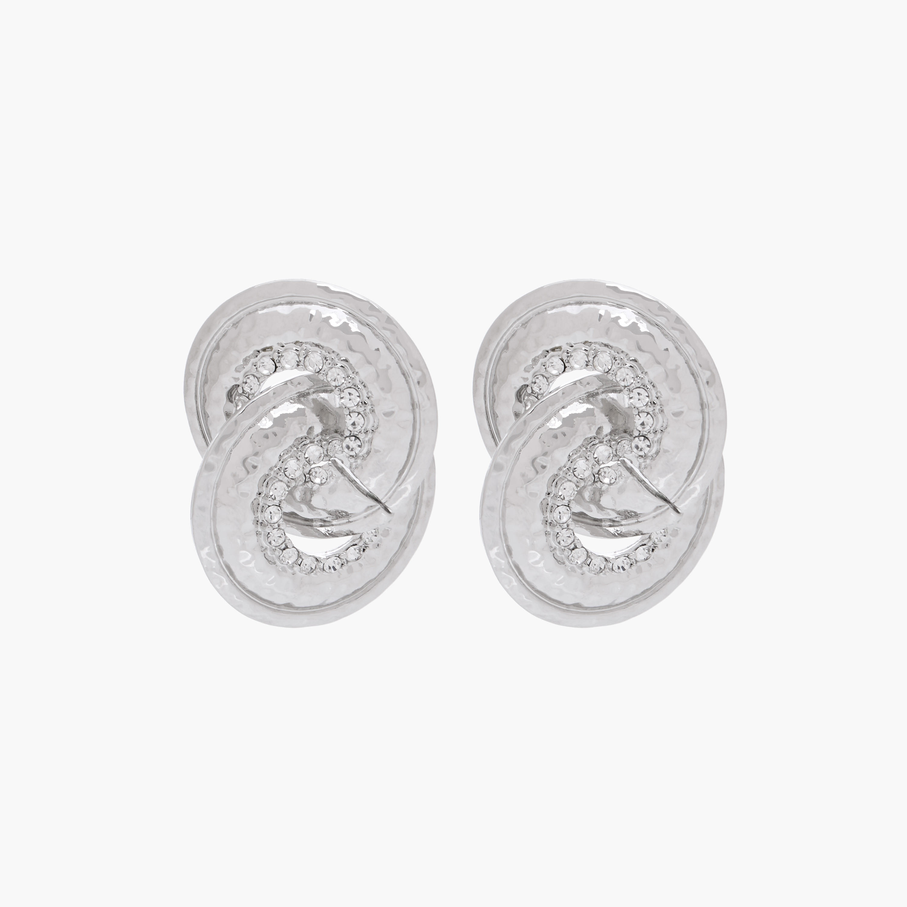 Embellished Stud Earrings with Pushback Closure-women-watchesandjewellery-jewellery-earrings-image-1
