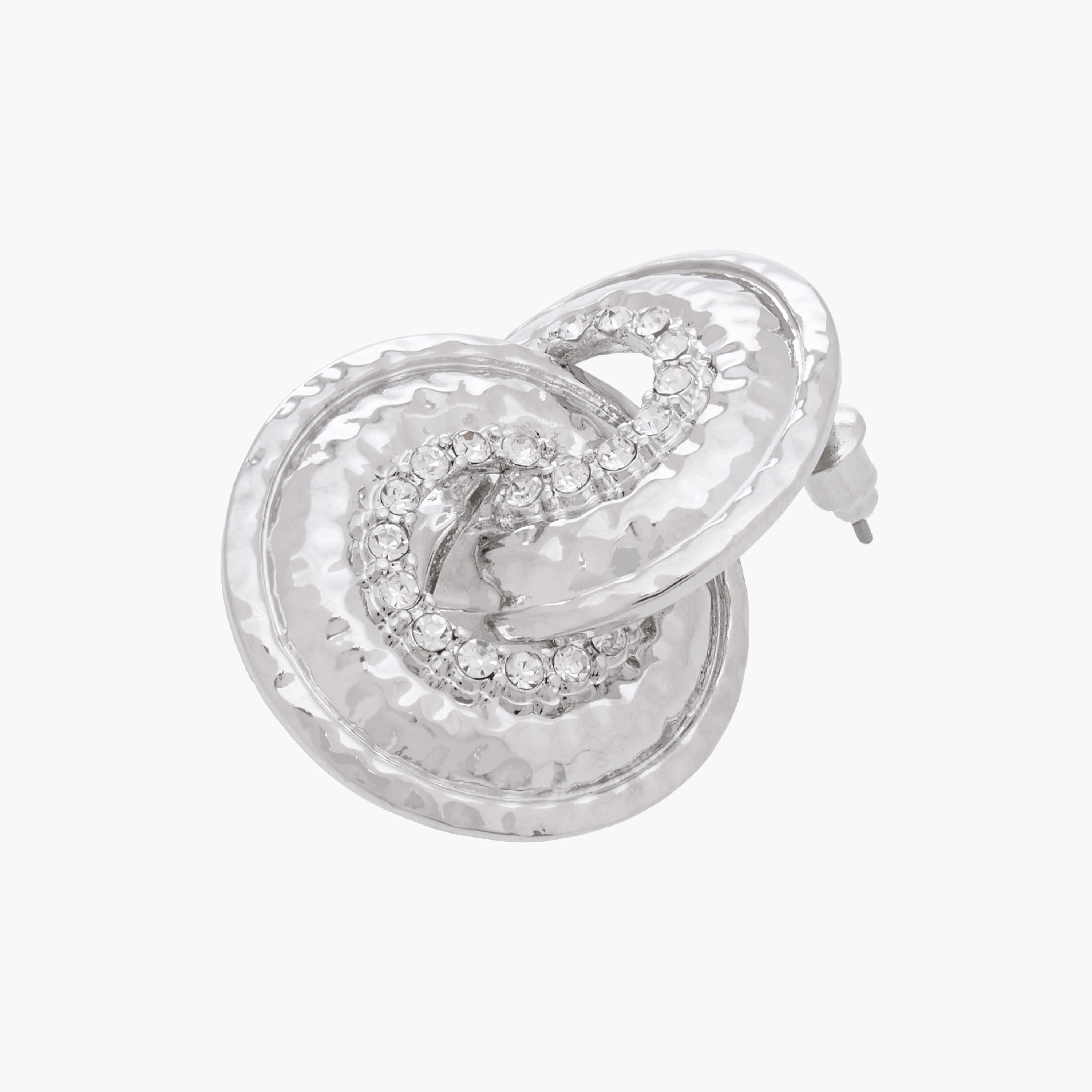 Embellished Stud Earrings with Pushback Closure-women-watchesandjewellery-jewellery-earrings-image-4