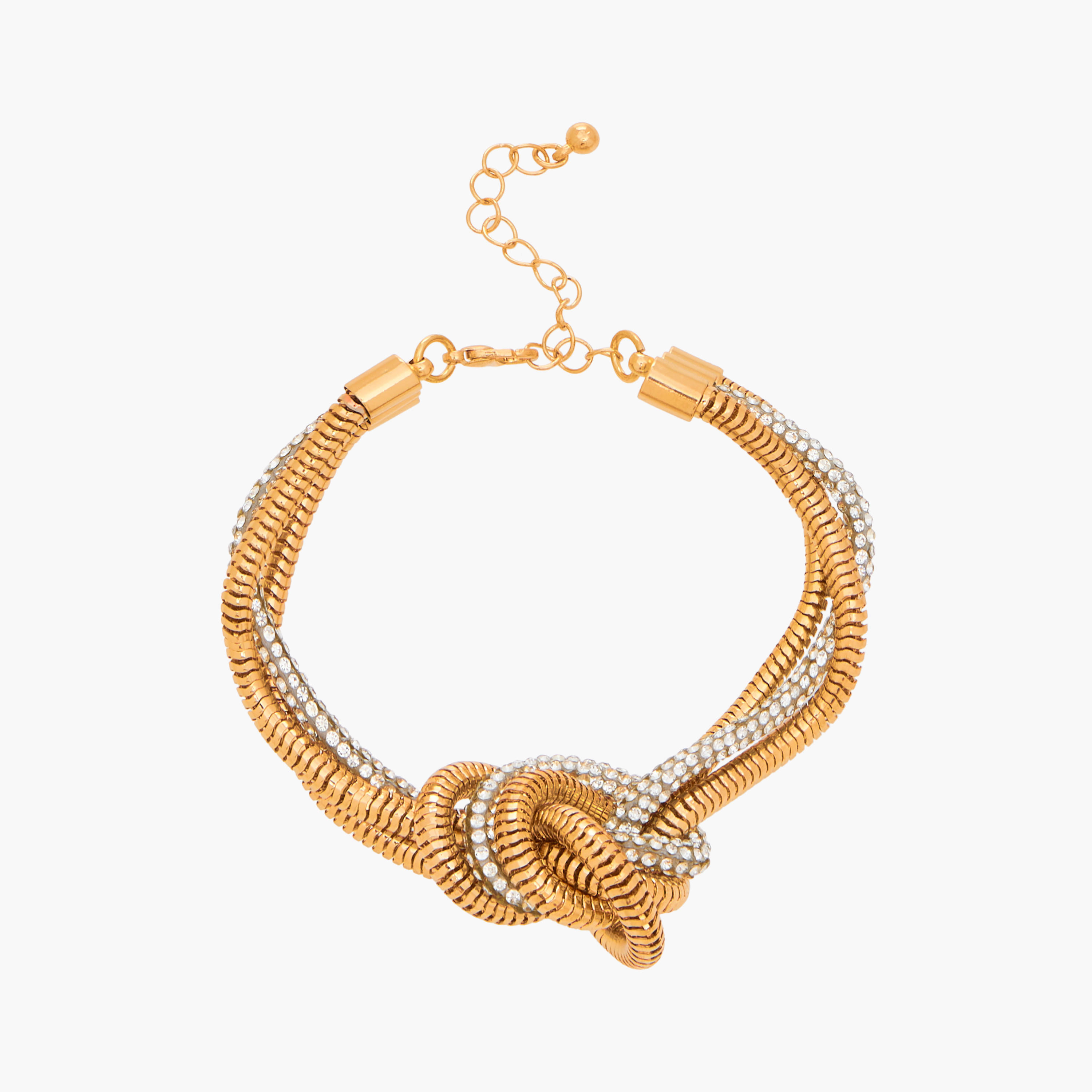 Embellished Knotted Bracelet-women-watchesandjewellery-jewellery-banglesandbracelets-image-3