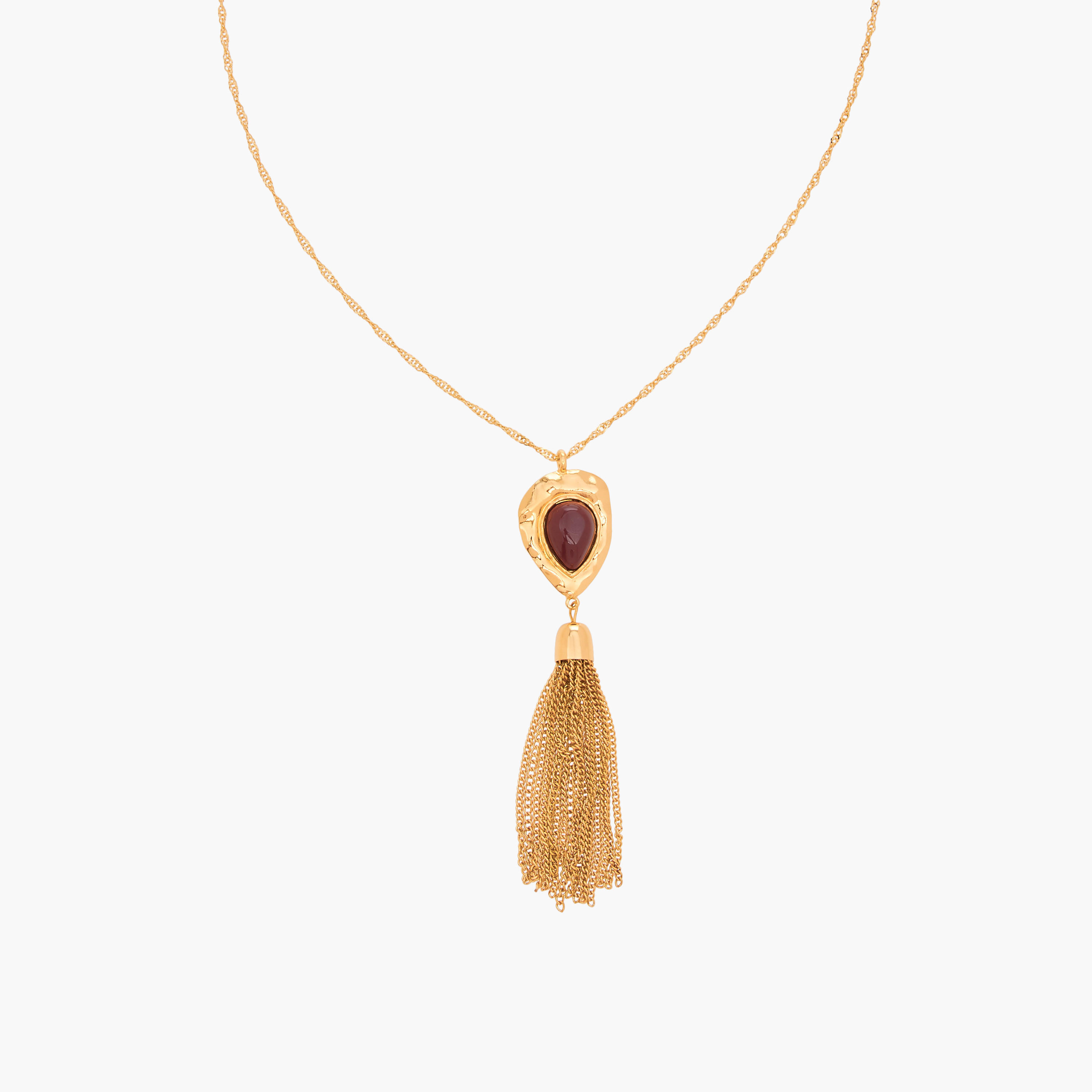 Resin Drop Pendant Necklace-women-watchesandjewellery-jewellery-necklacesandpendants-image-1