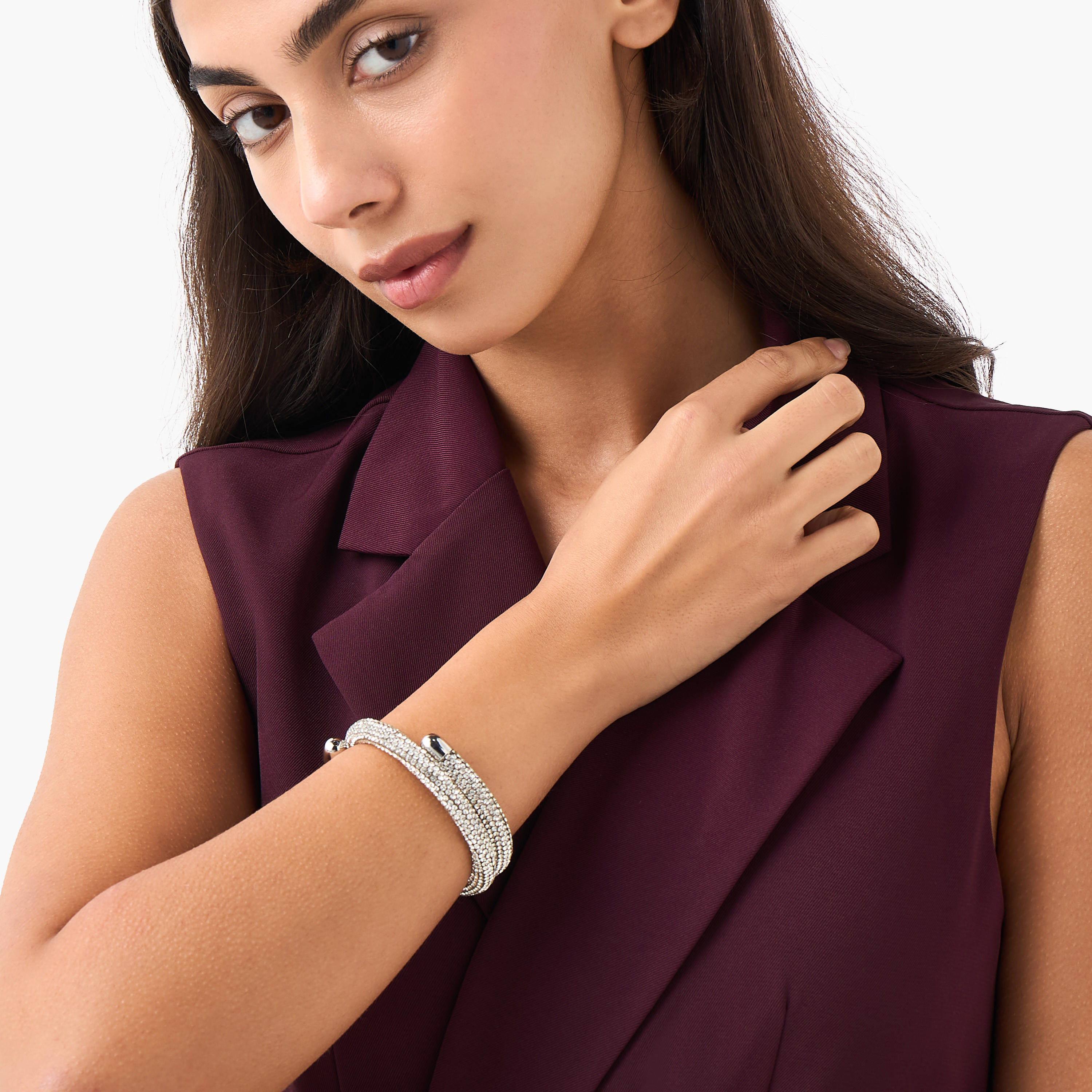سوار ميتاليك مزين-women-watchesandjewellery-jewellery-banglesandbracelets-image-2