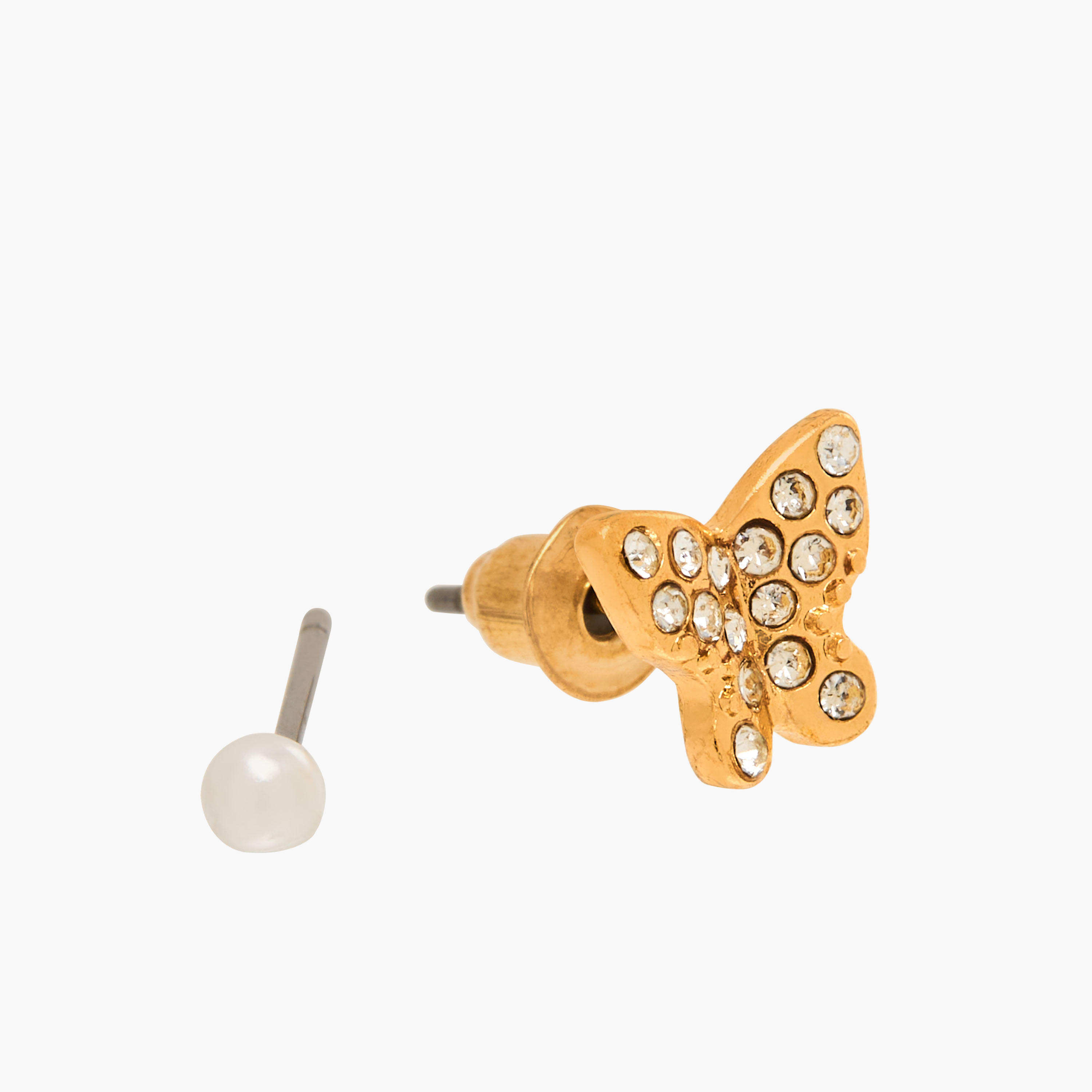 Gloo Pack of 9 Metallic Earrings with Pushback Closure-women-watchesandjewellery-jewellery-earrings-image-4