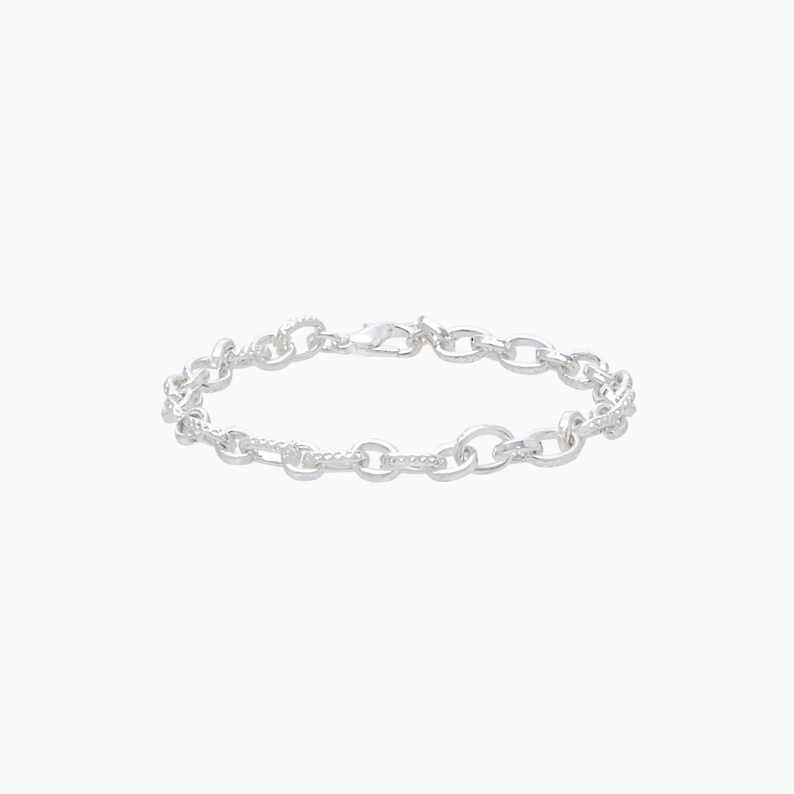 Gloo Pack of 5 Metallic Chain Bracelets-women-watchesandjewellery-jewellery-banglesandbracelets-image-3