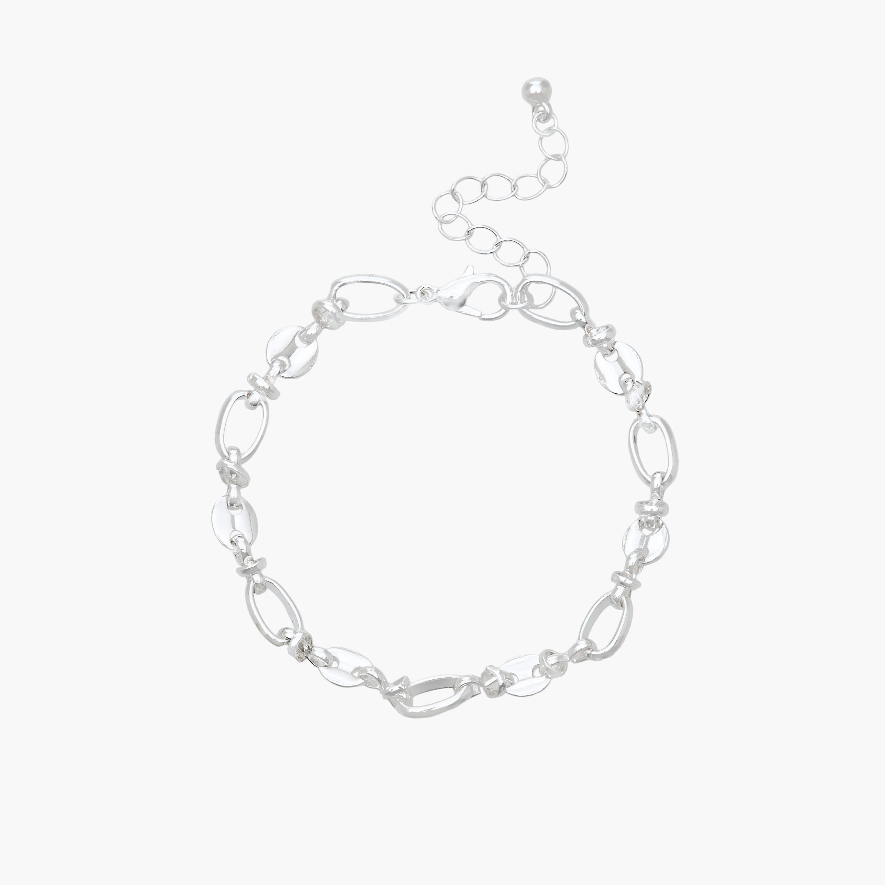 Gloo Pack of 5 Metallic Chain Bracelets-women-watchesandjewellery-jewellery-banglesandbracelets-image-8