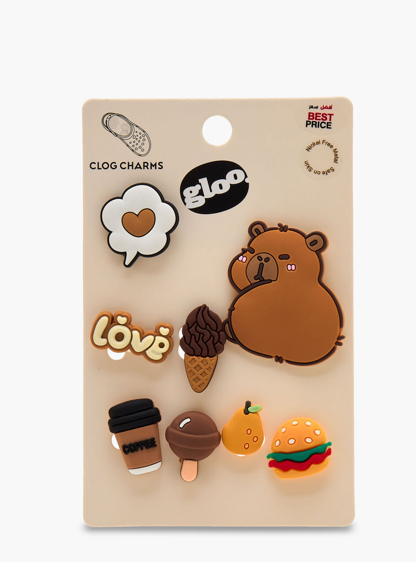Gloo Pack of 8 Clog Charms-women-clothingaccessories-novelties-image-8