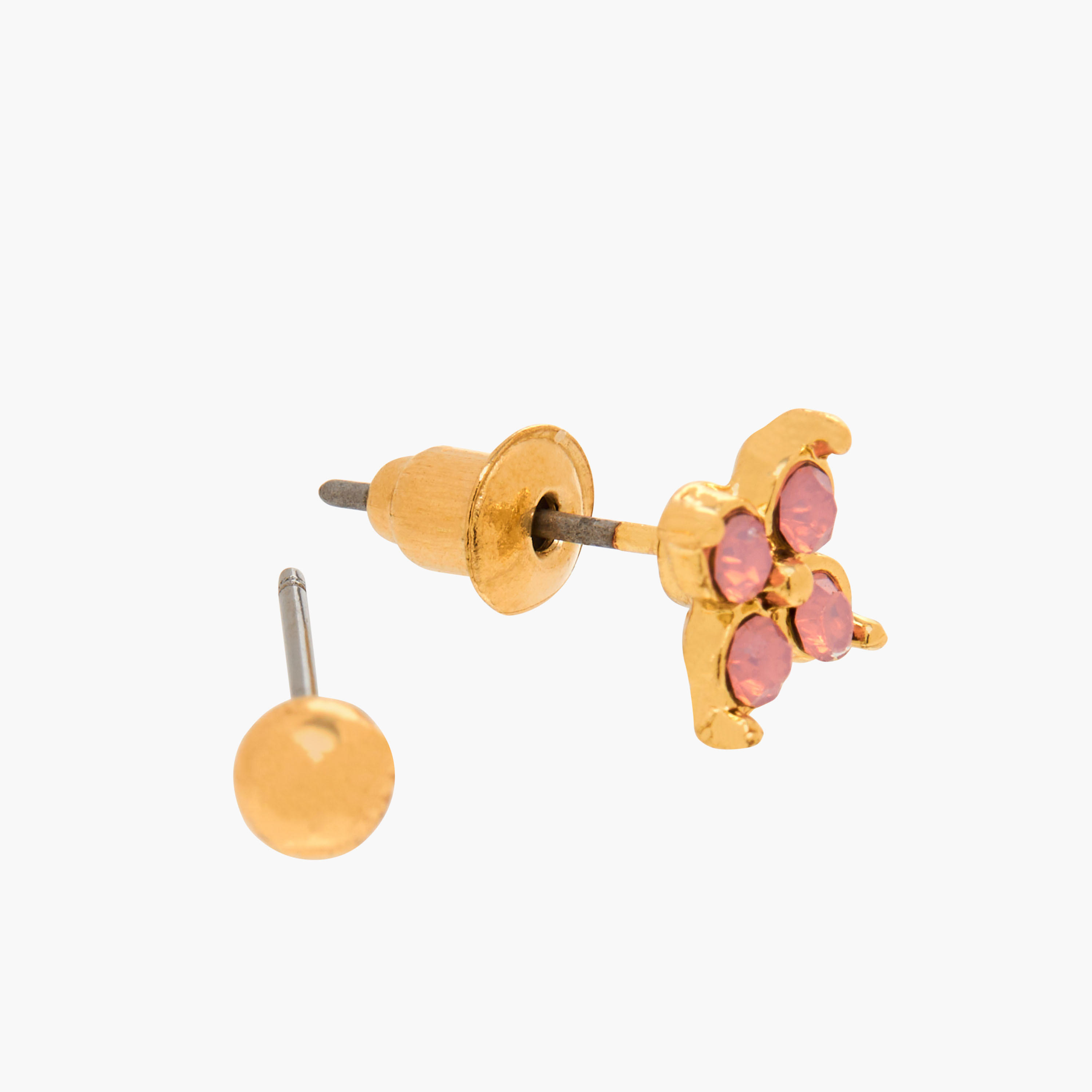حلقان ميتاليك متنوعة بمكبس إغلاق خلفي من جلو - طقم 9 أزواج-women-watchesandjewellery-jewellery-earrings-image-4