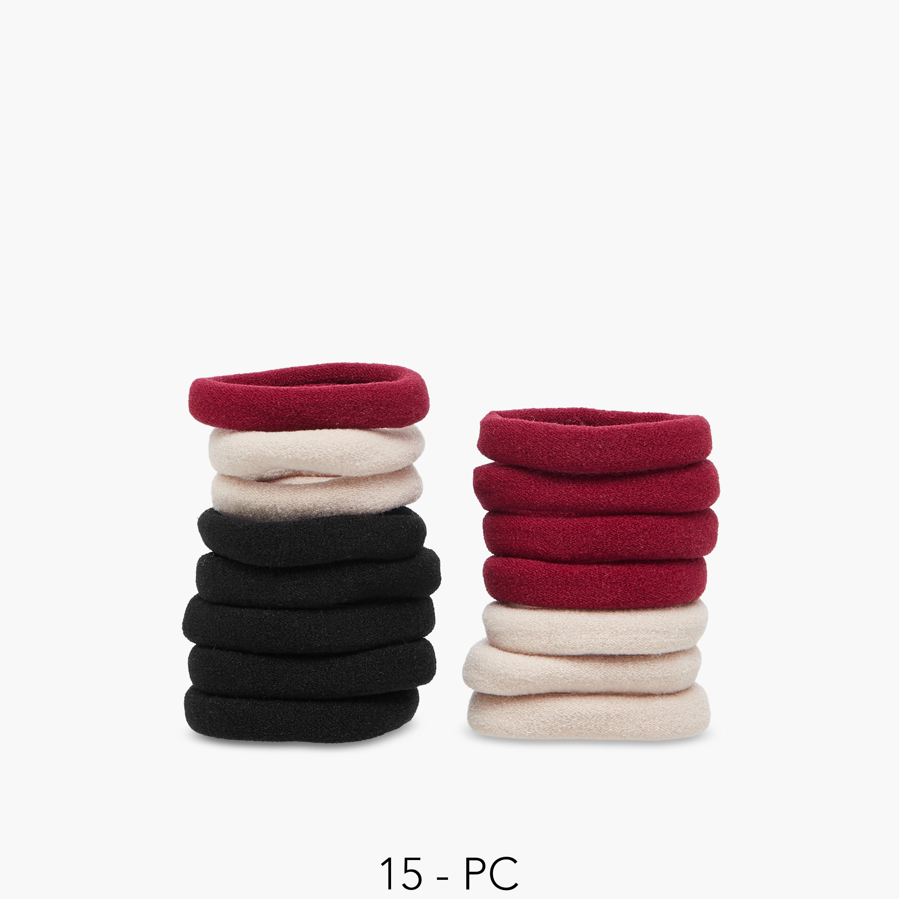 Gloo Pack of 15 Hair Tie-women-hairaccessories-bands-image-1