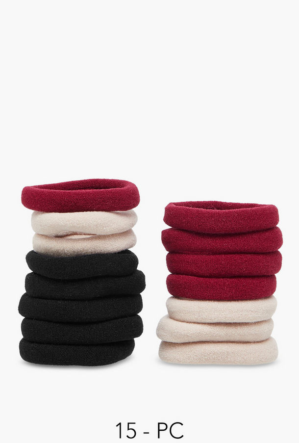 Gloo Pack of 15 Hair Tie-women-image-1