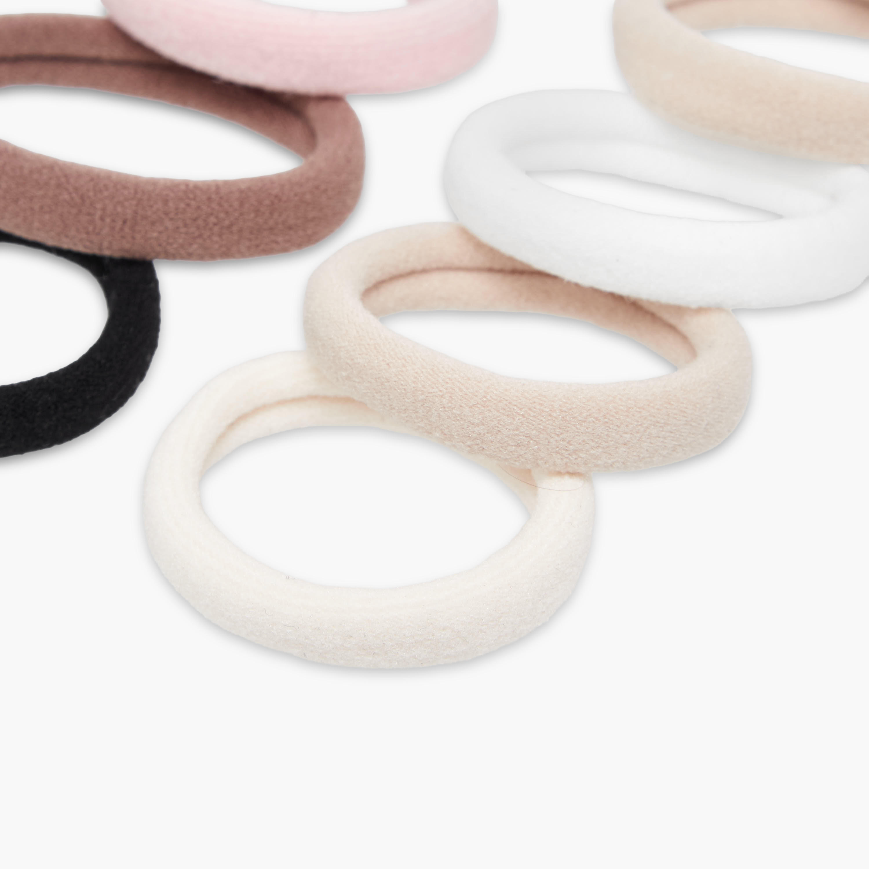 طقم ربطات شعر قماشية 15 قطعة من جلو-women-hairaccessories-bands-image-4
