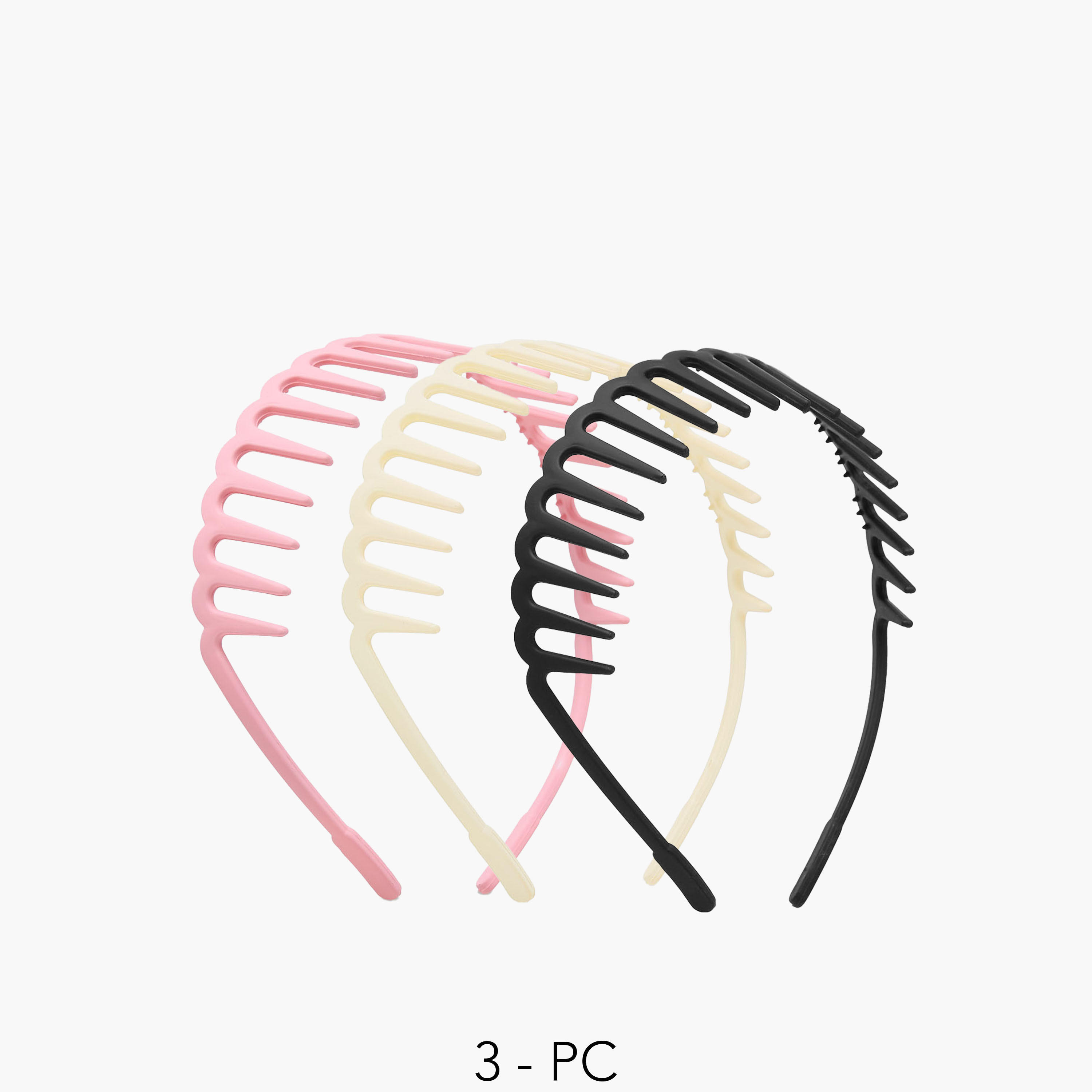 طوق شعر من جلو - طقم من 3 قطع-women-hairaccessories-bands-image-6