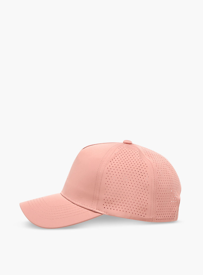 Baseball Style Cap with Hook and Loop Closure-women-clothingaccessories-capsandhats-image-4